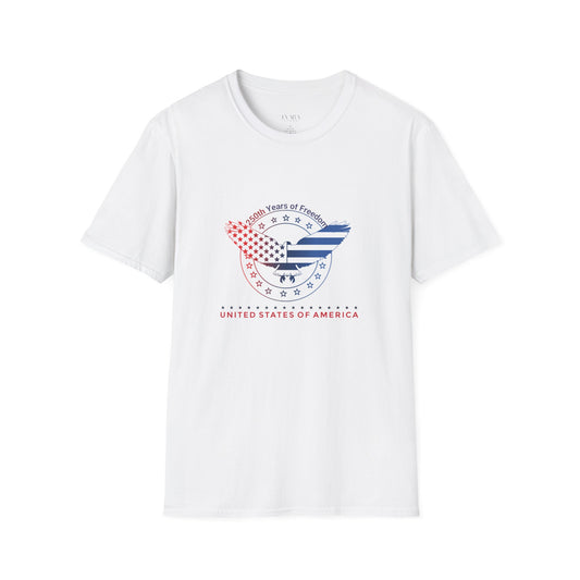 Unisex-T-Shirt „250 Jahre Amerika“