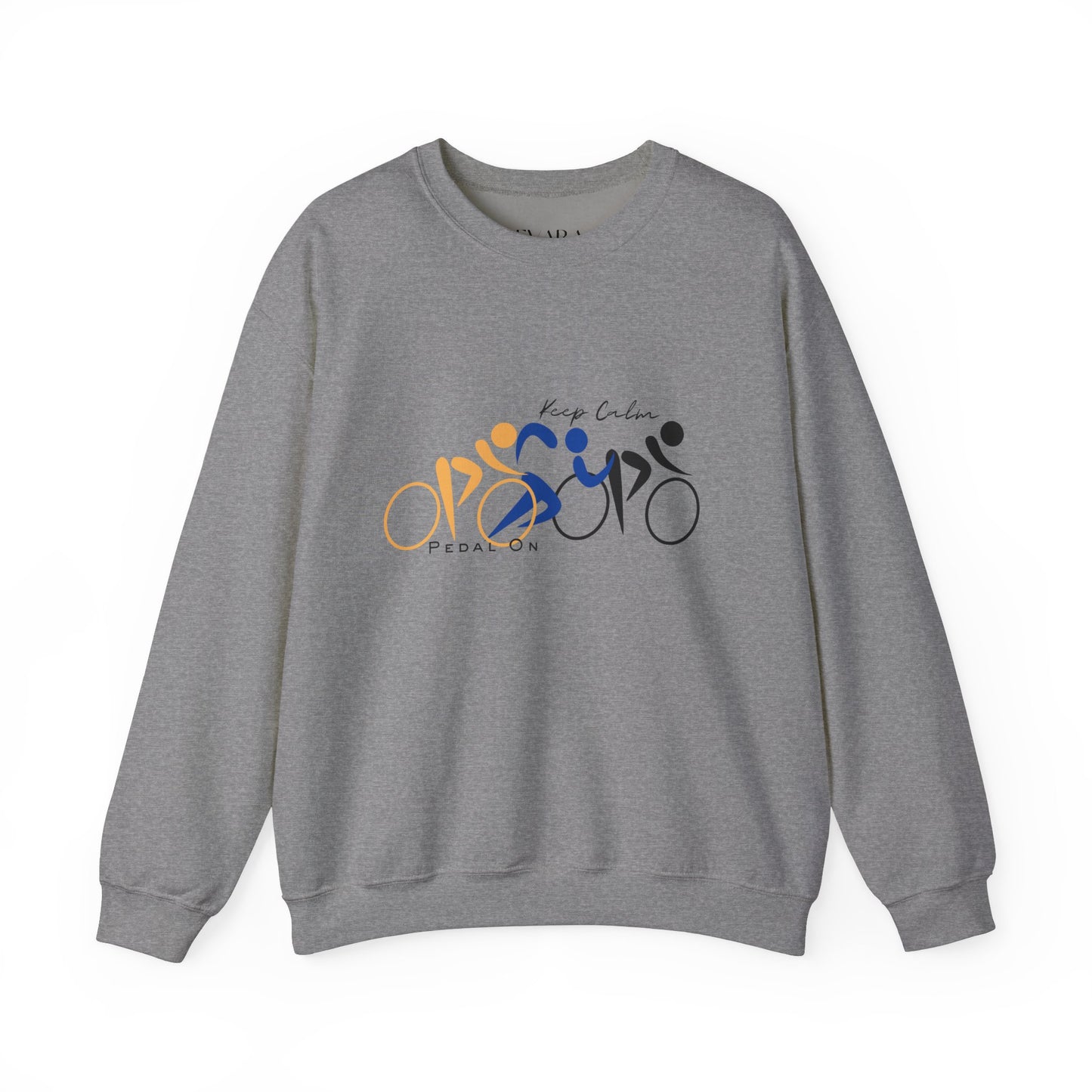 'Keep Calm Pedal on'  Sweatshirt