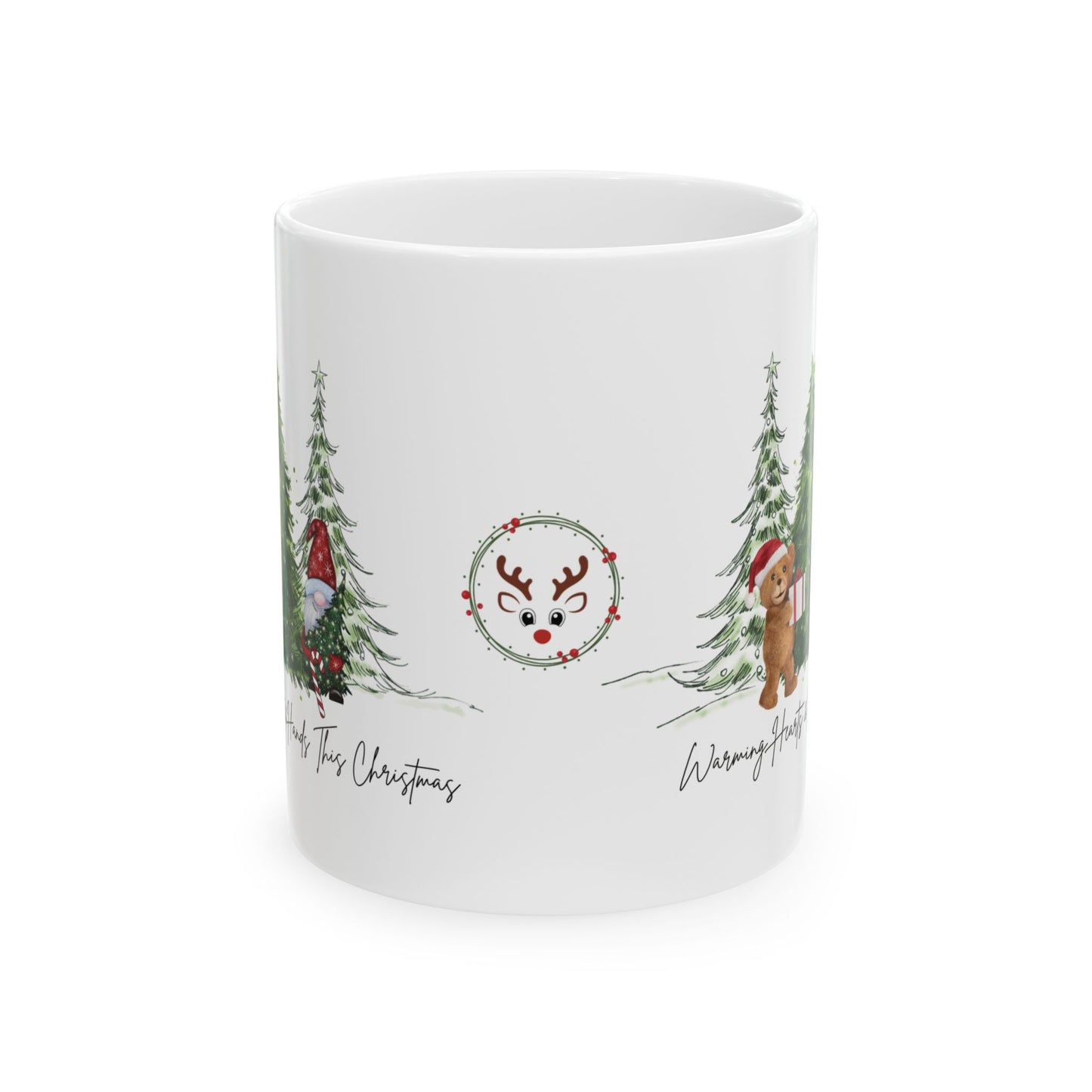 'Warming Hearts and Hands This Christmas' Mug 11oz, 15oz