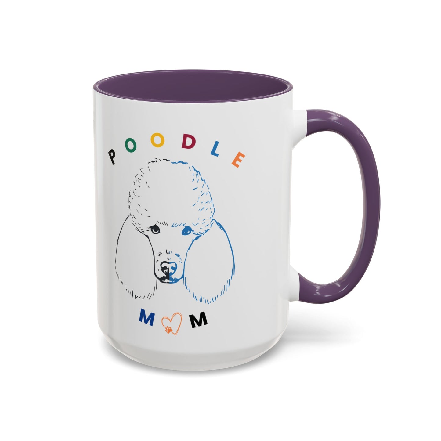 'Poodle Mom' Ceramic Accent Mug (11, 15oz)