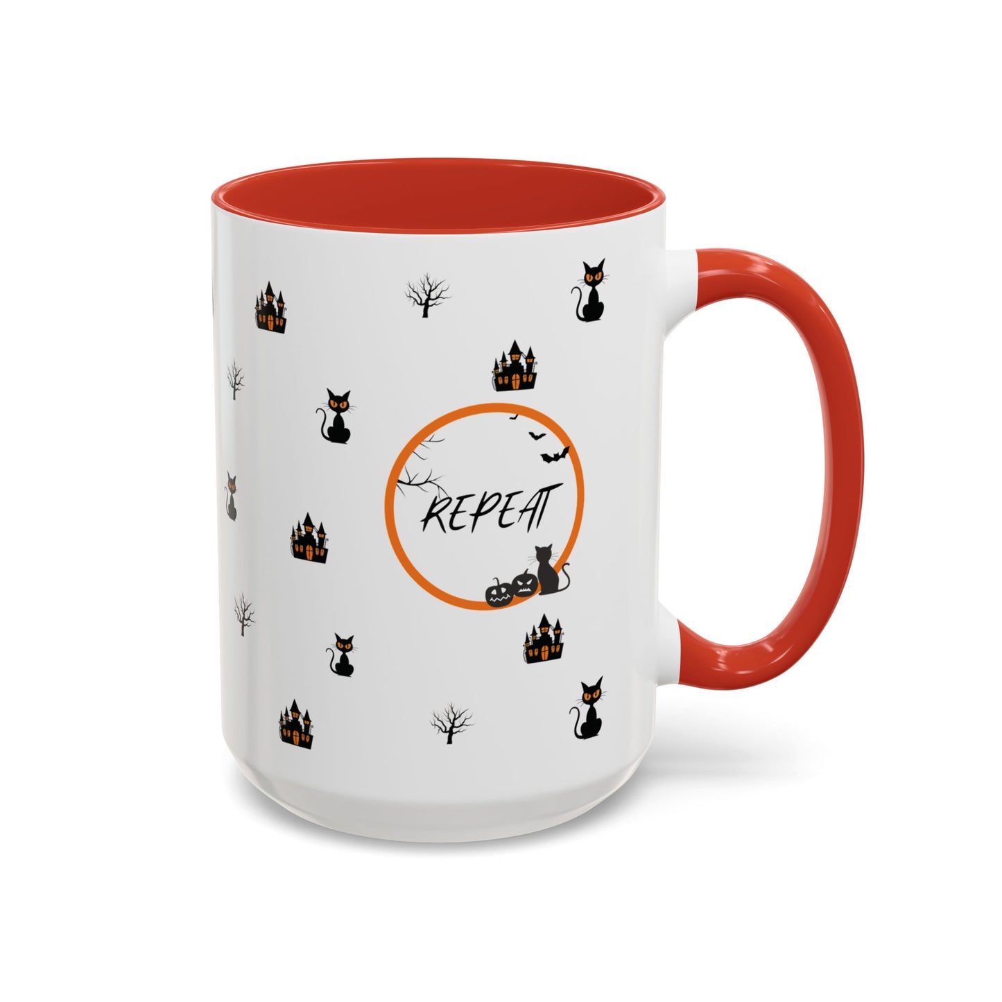 'Sip, Scare, Repeat'  Mug (11, 15oz)