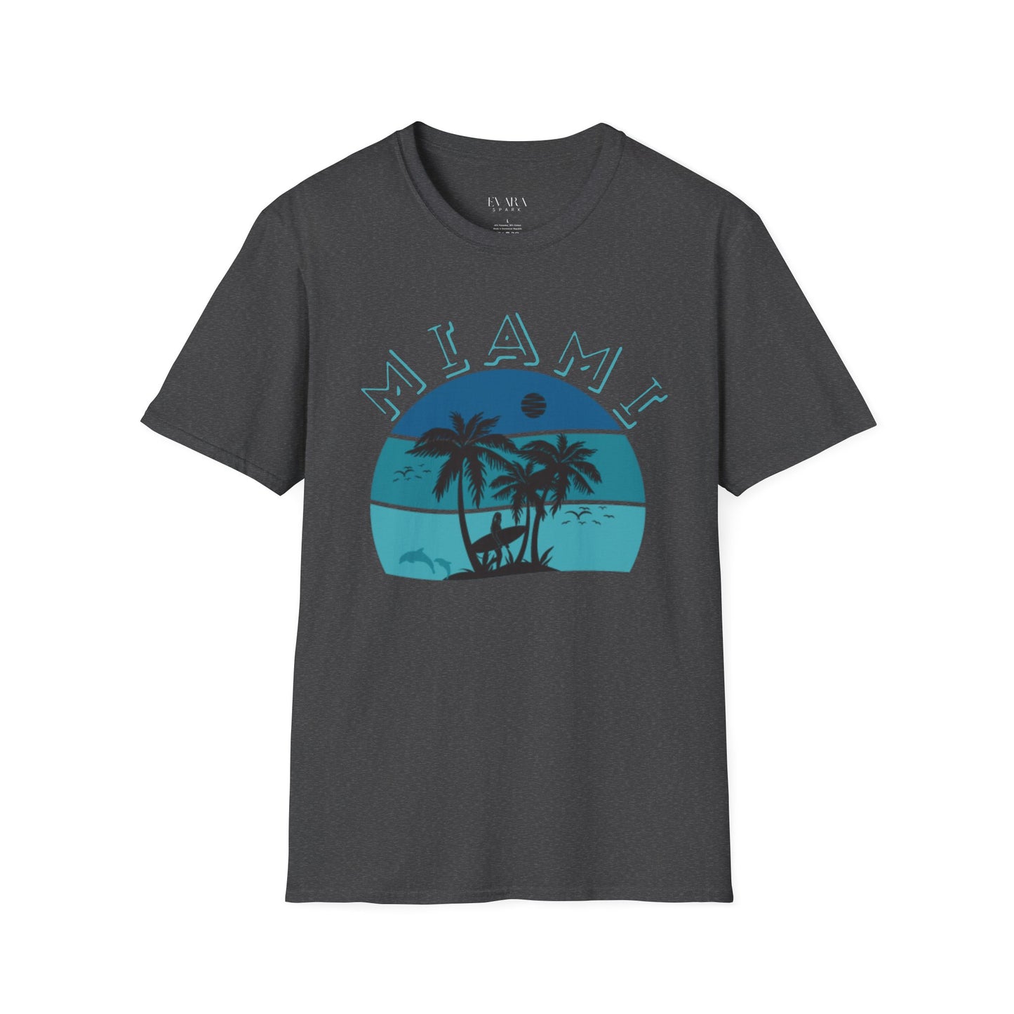 Miami Sunset T-Shirt- Perfect for Summer Vibes