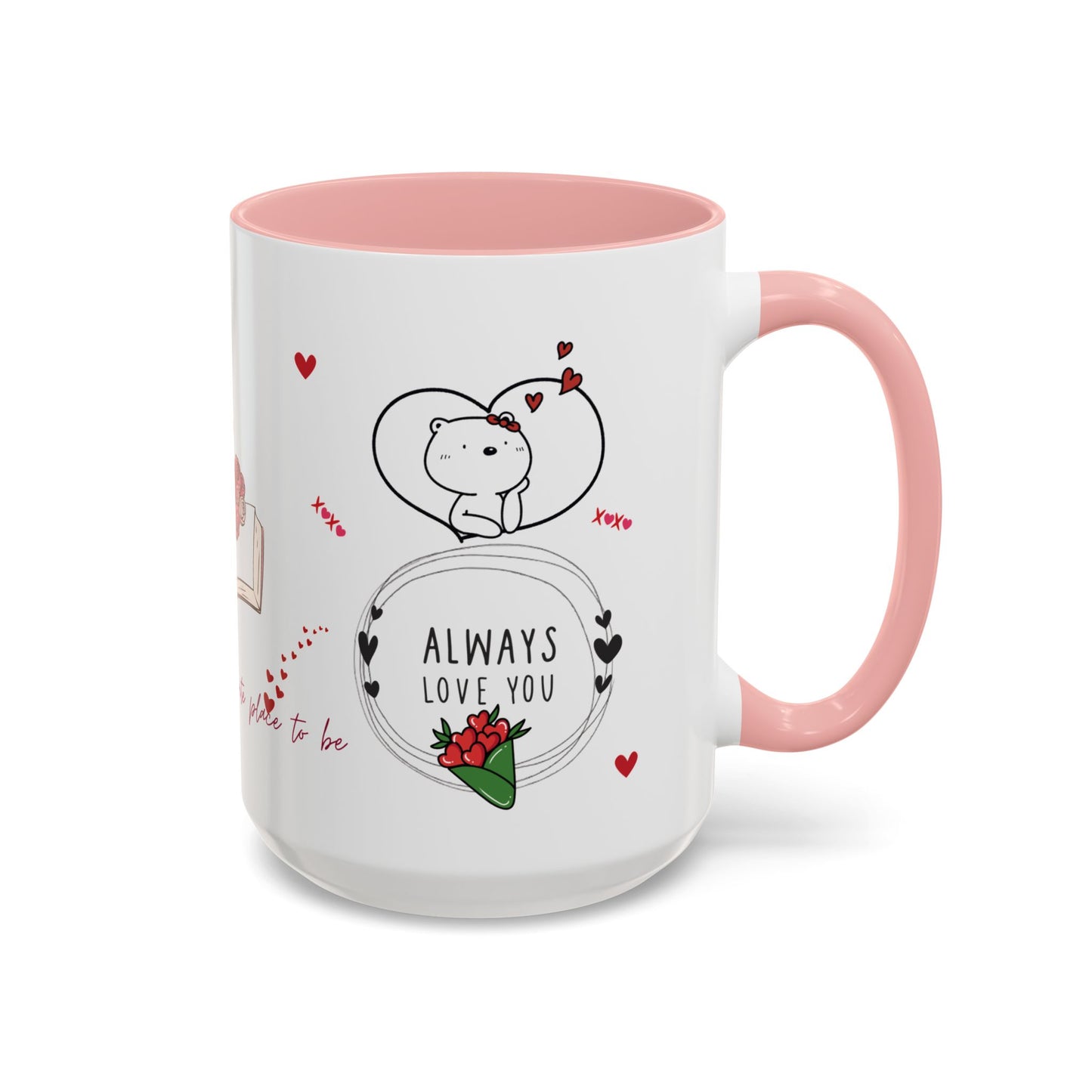 'Always Love You' Valentine's Ceramic Mug