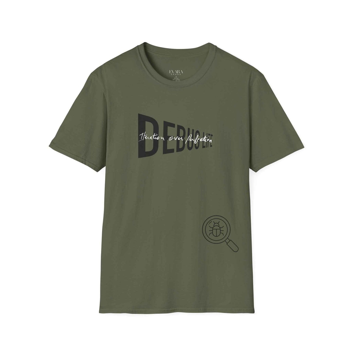 Debug Life T-Shirt-Iteration Over Perfection Graphic Tee