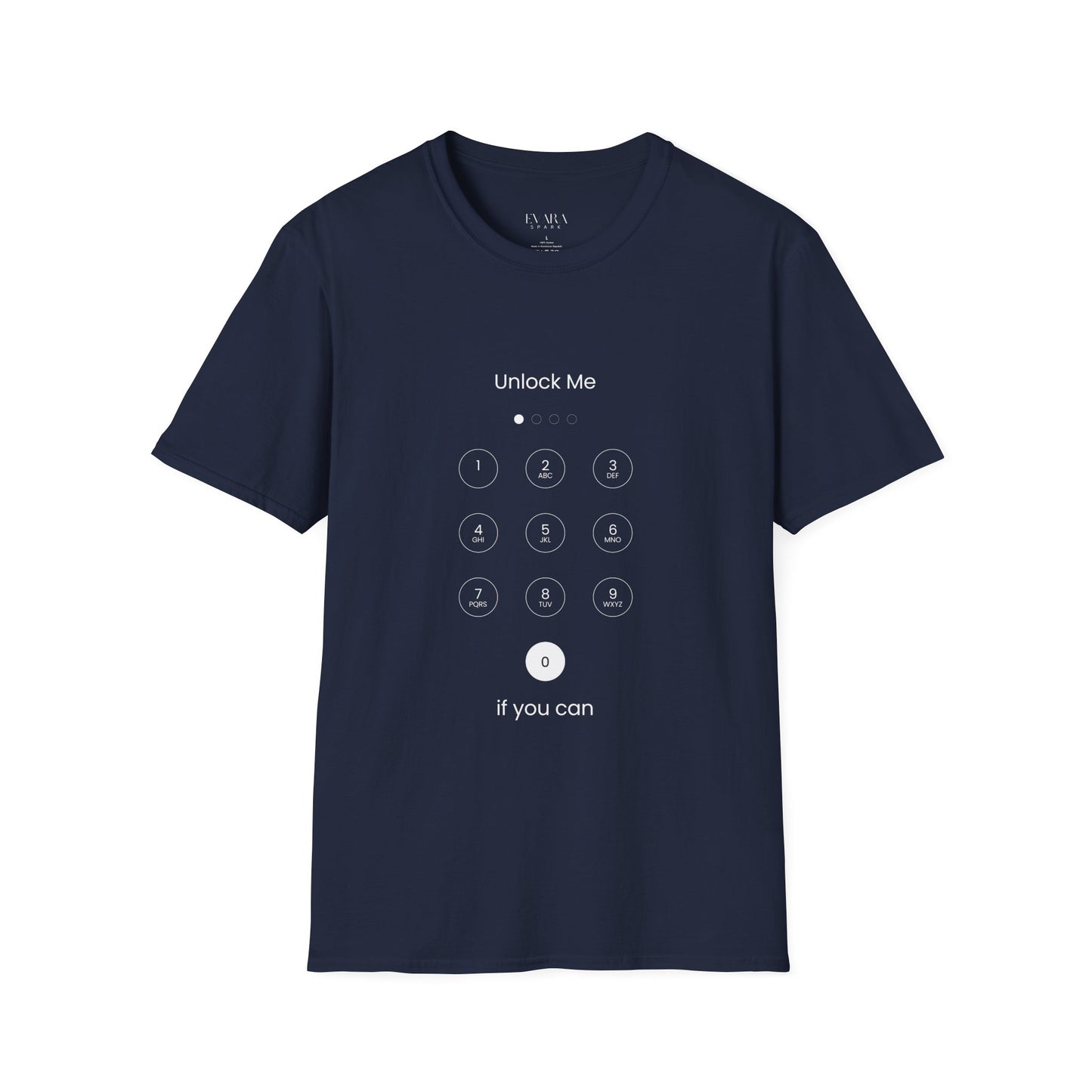 'Unlock Me' Graphic Unisex T-Shirt - Fun Puzzle Tee for Tech Lovers