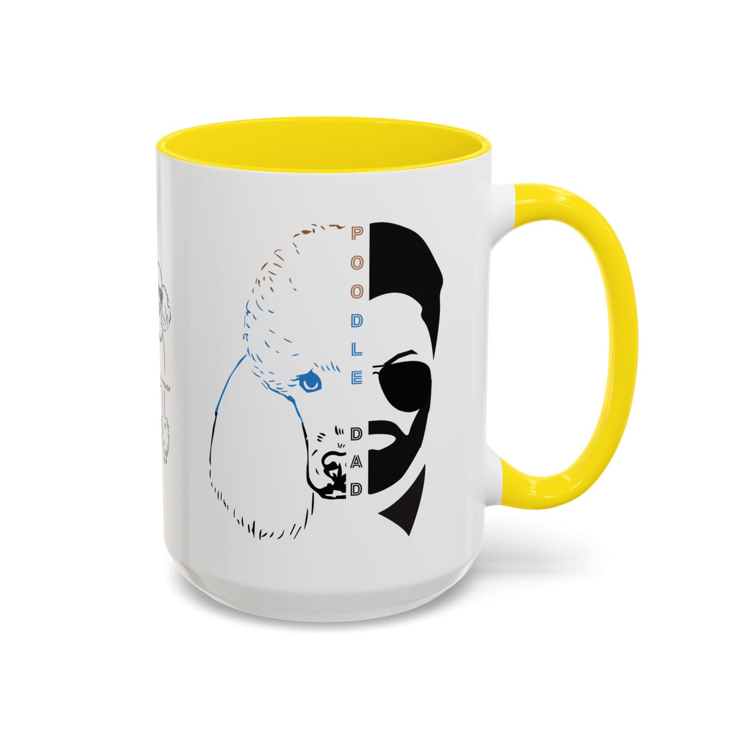 'Poodle Dad' Ceramic Mug