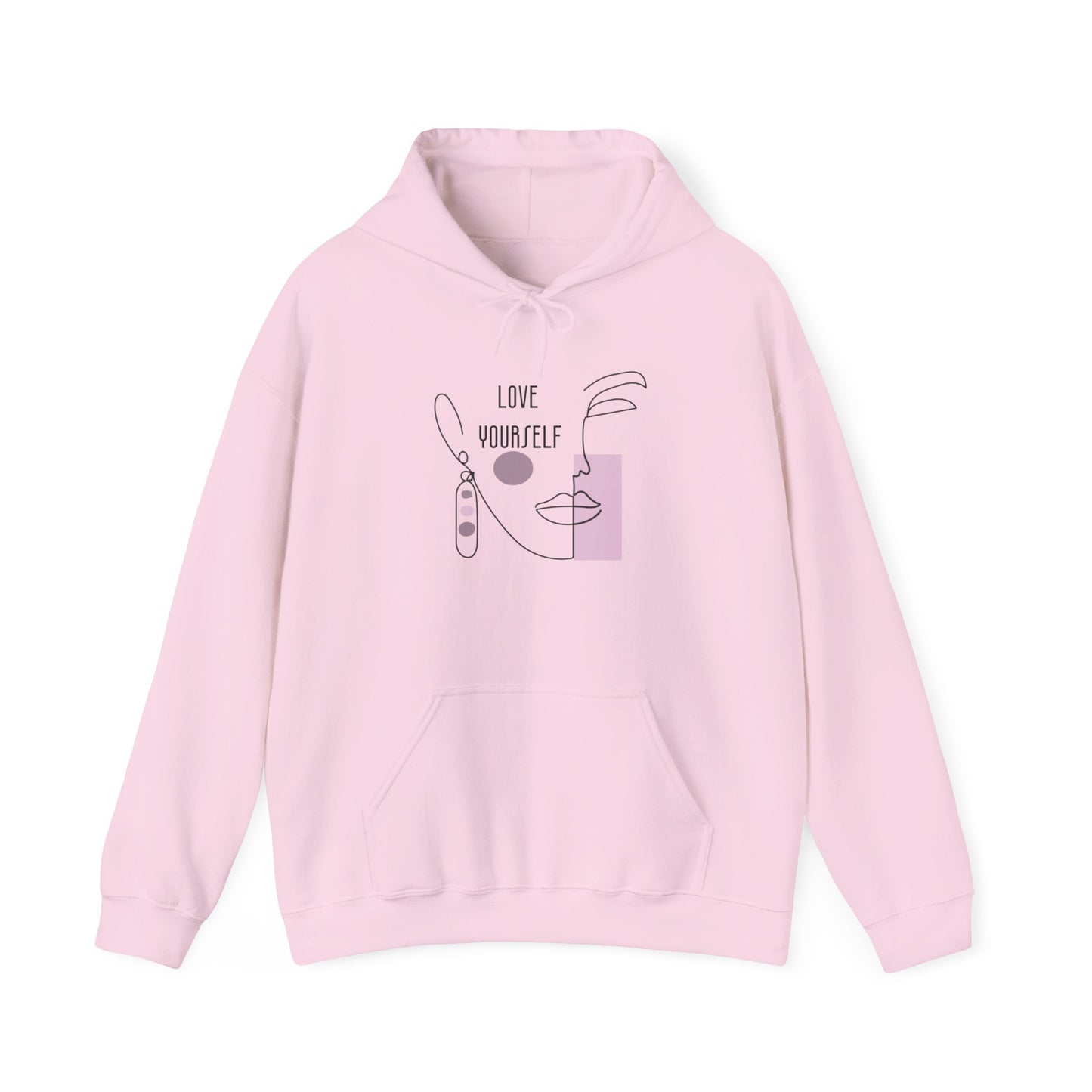 "Love yourself" Hooded Sweatshirt