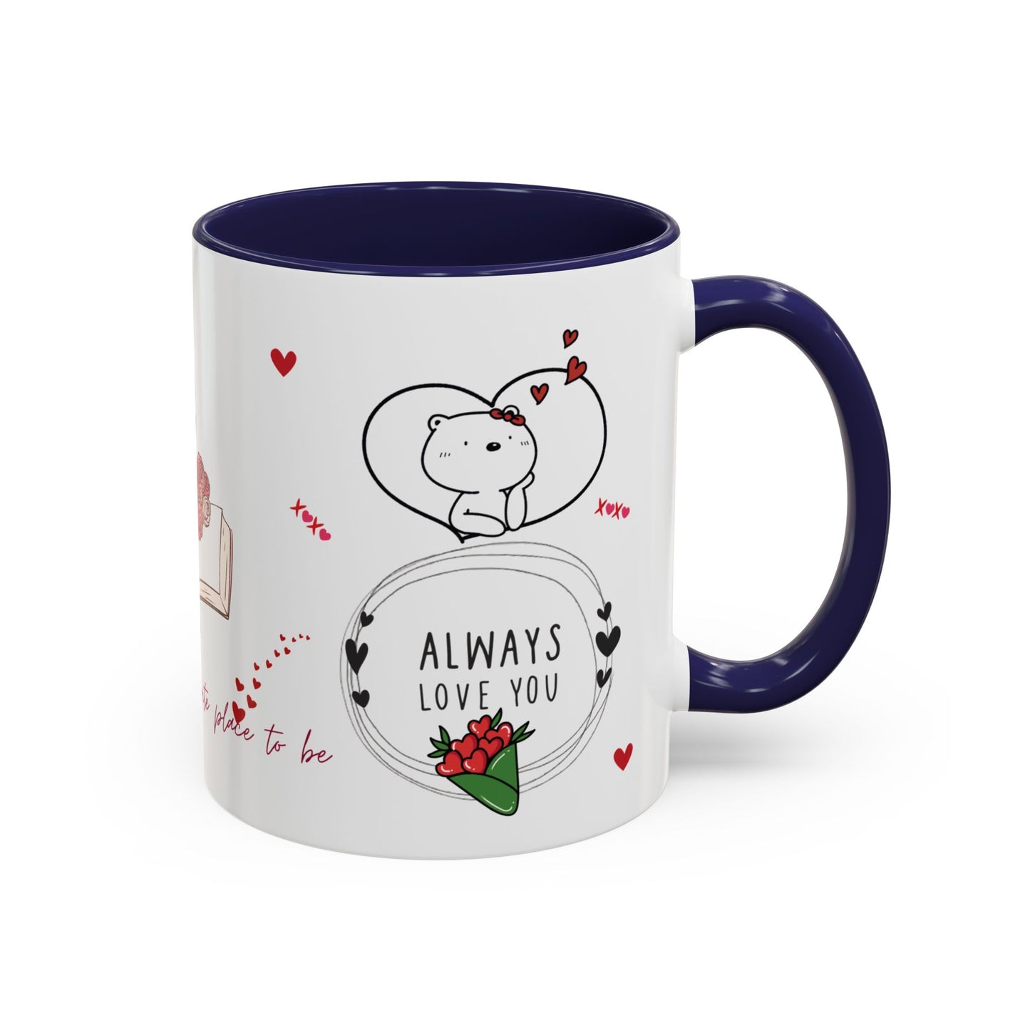 'Always Love You' Valentine's Ceramic Mug