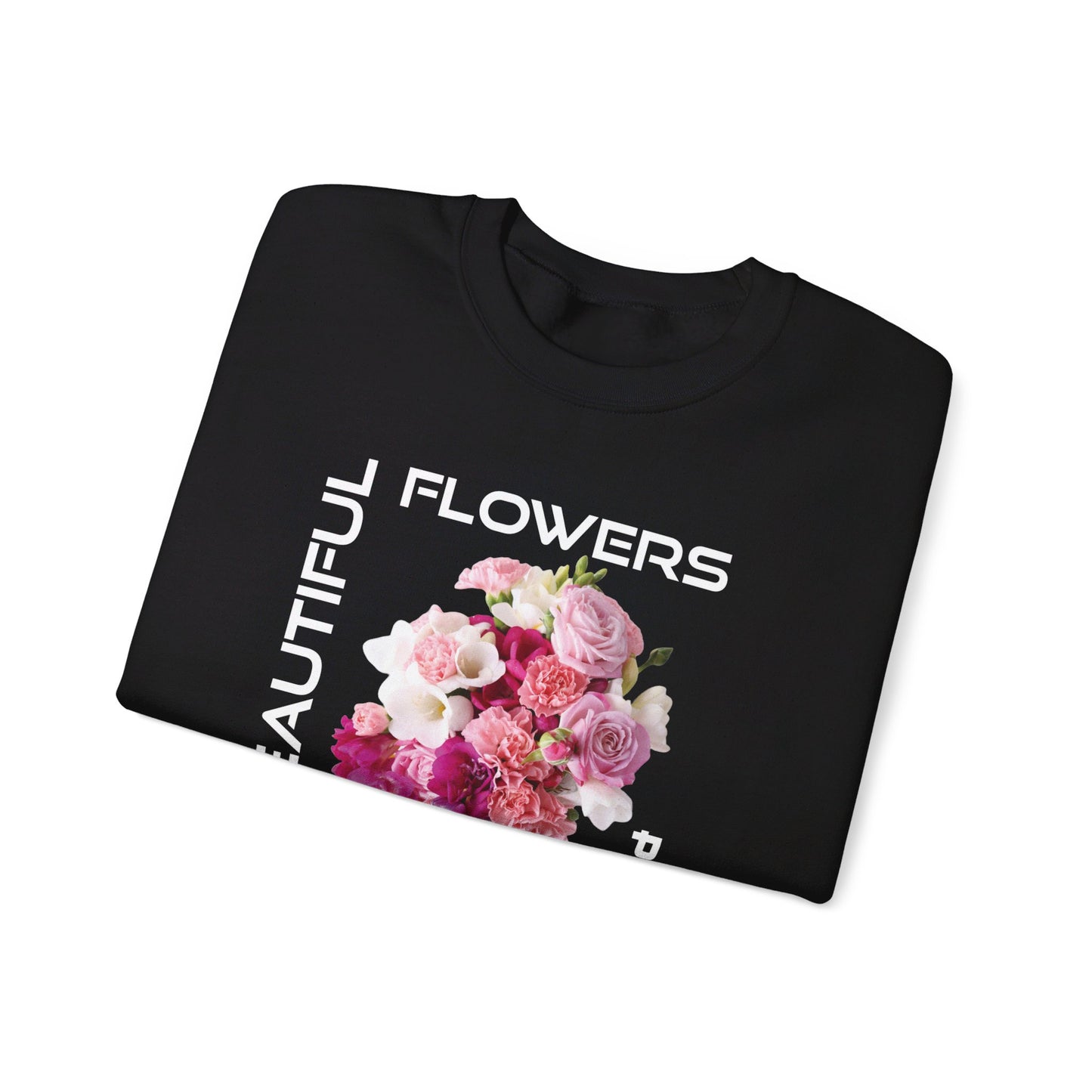 Beautiful Flowers Crewneck Sweatshirt