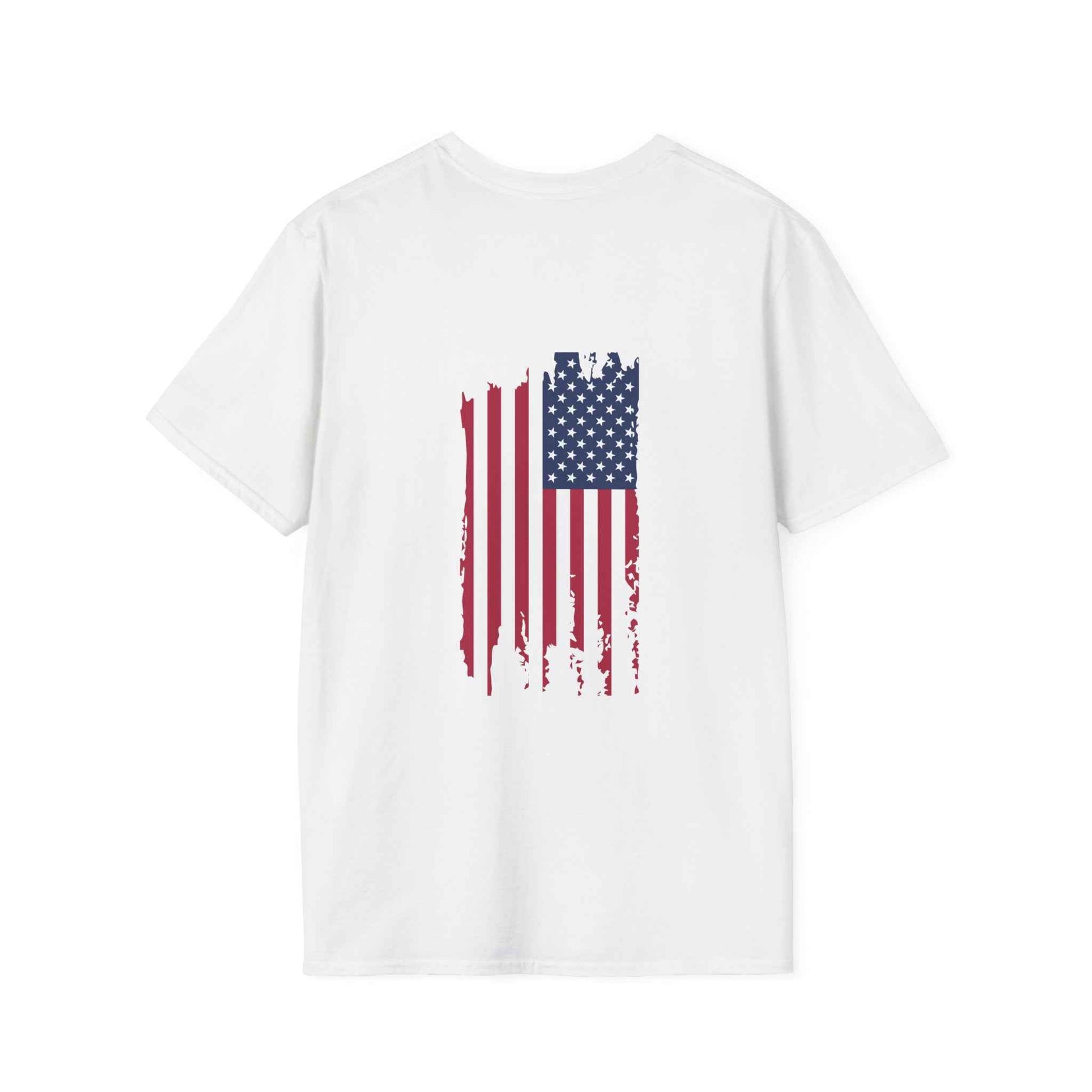 4th of July Eagle T-Shirt - Patriotic American Flag Independence Day Tee