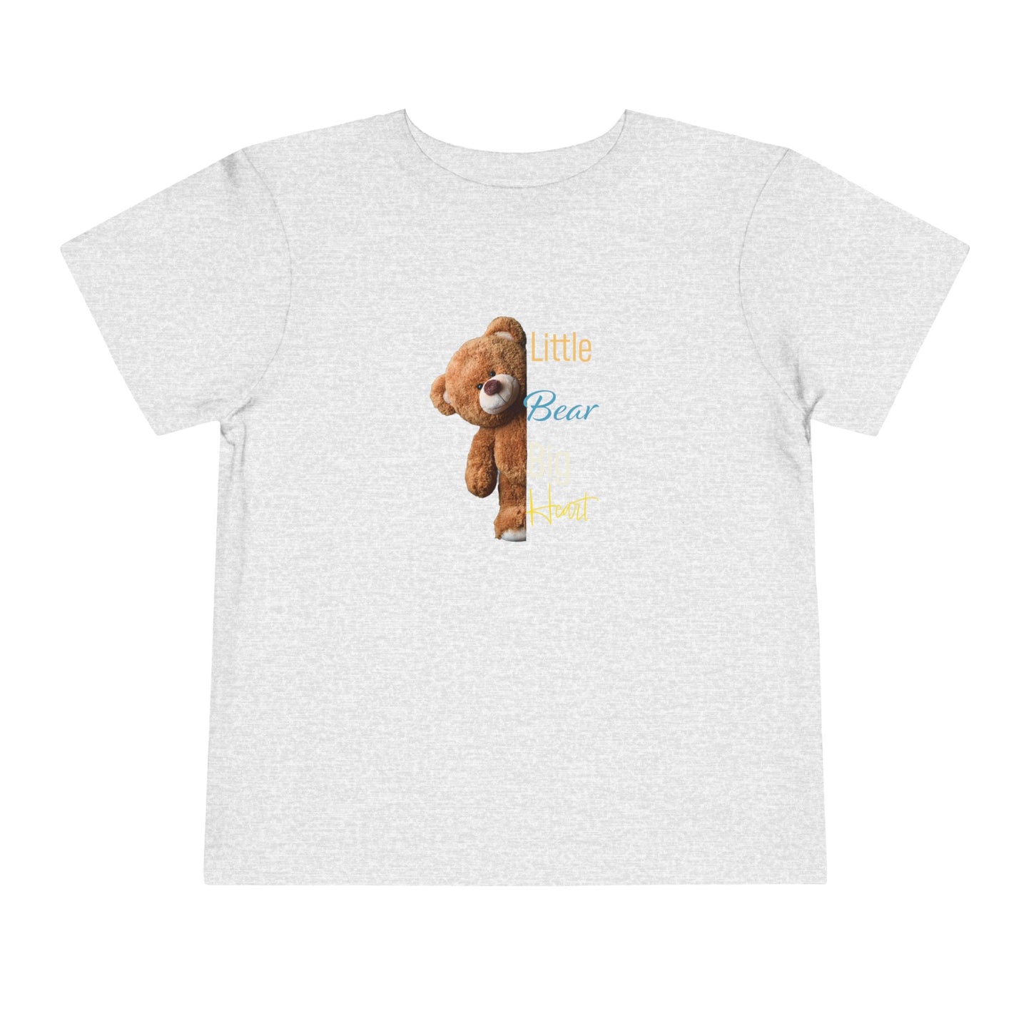 Toddler Short Sleeve Cute Teddy  Tee