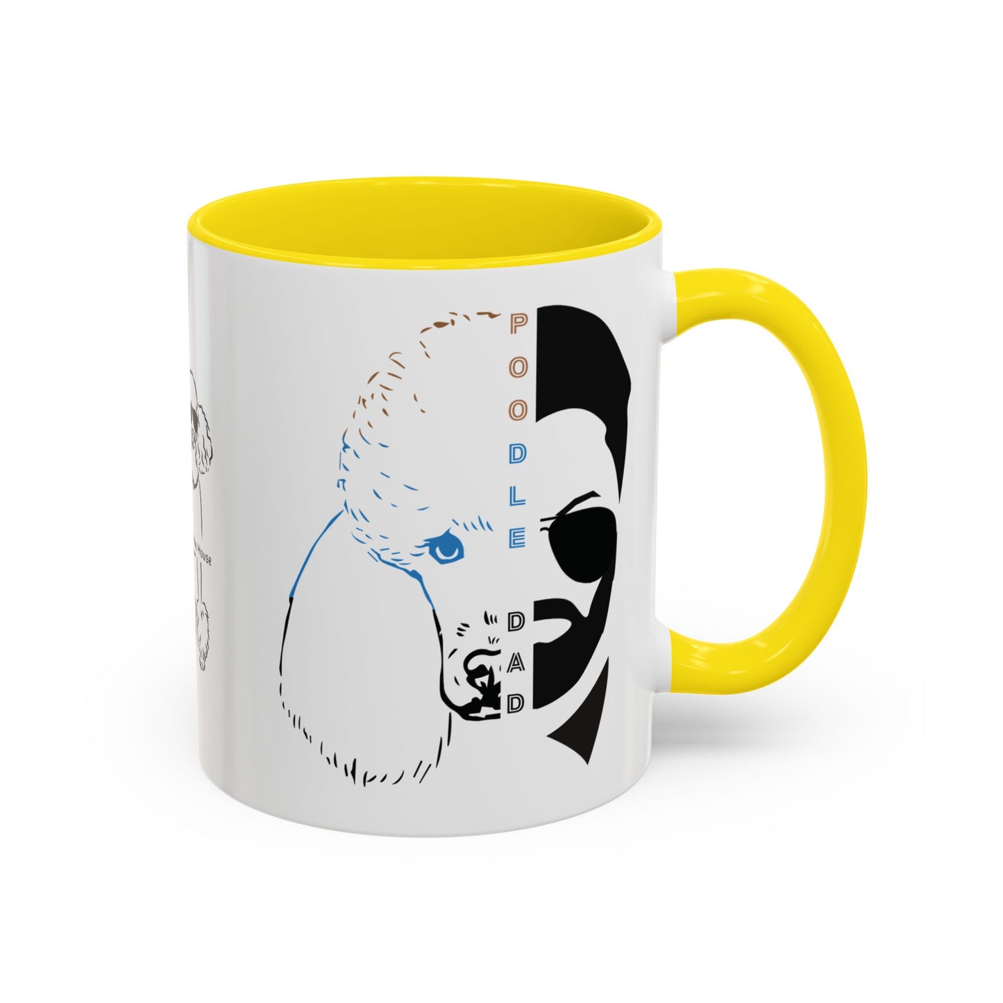'Poodle Dad' Ceramic Mug