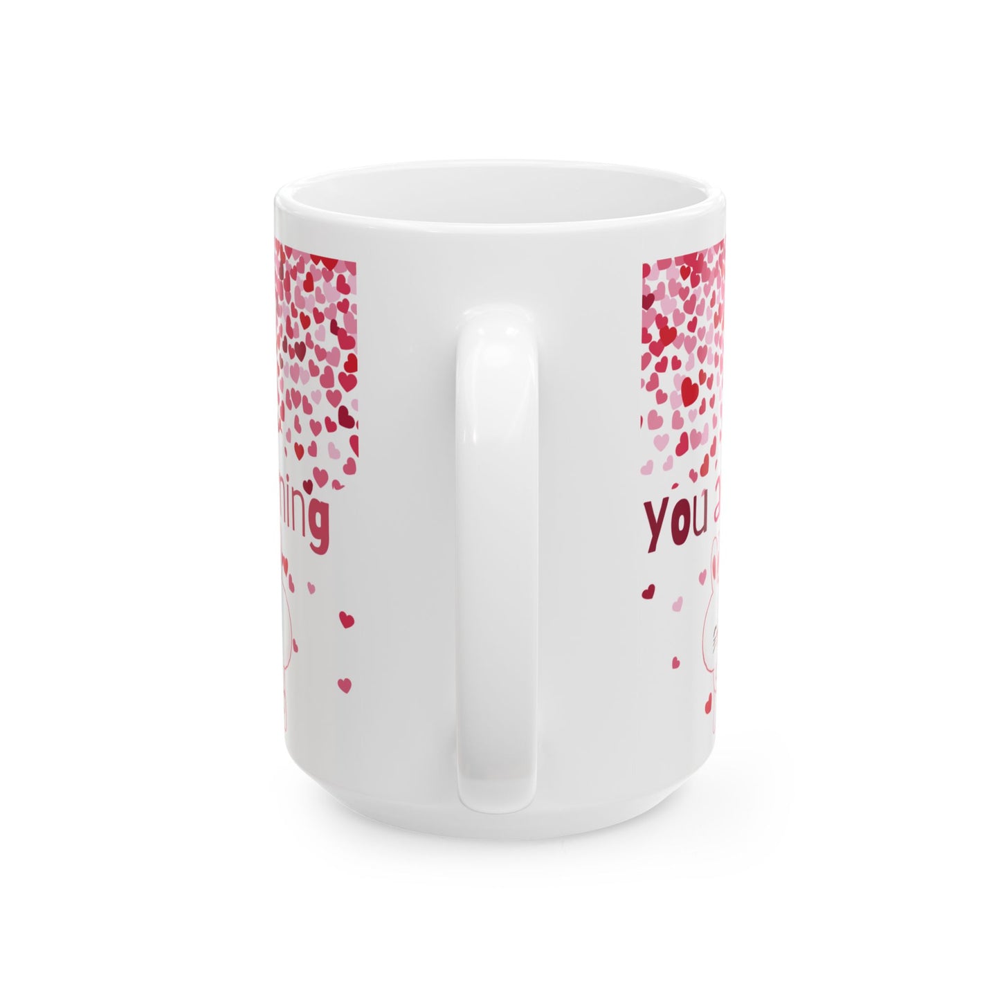 'Yor are the coffee to my morning ' Ceramic Mug