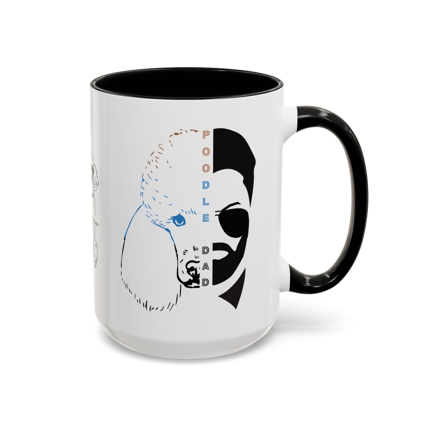 'Poodle Dad' Ceramic Mug