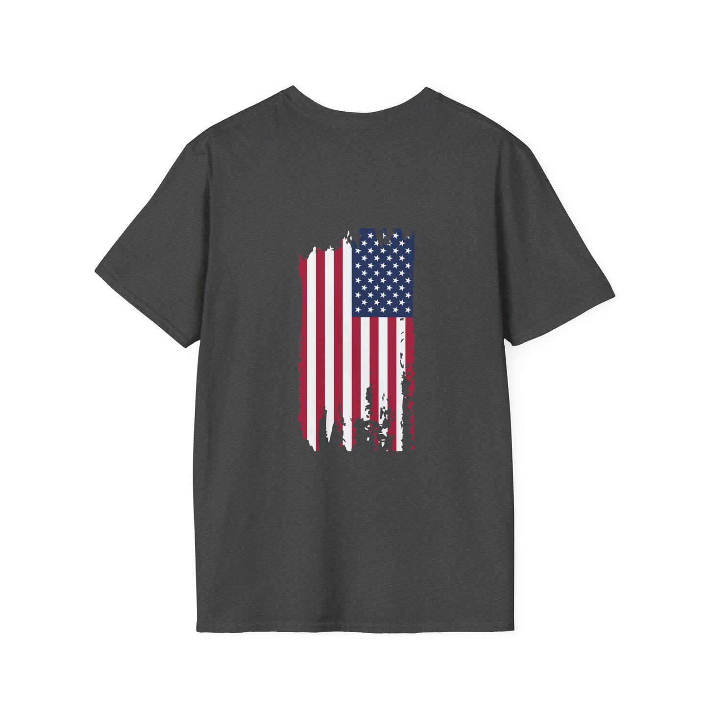 American Flag Eagle T-Shirt- USA Independence Day Patriotic Tee