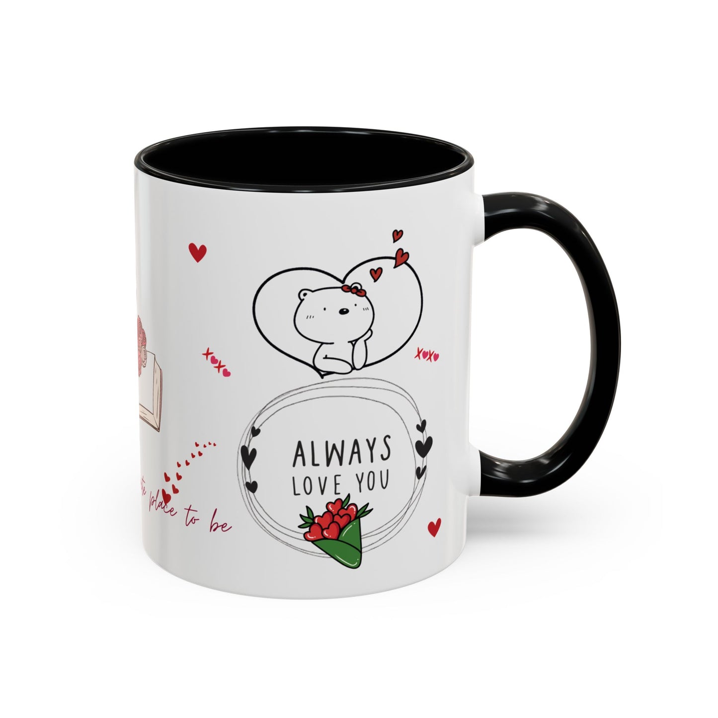 'Always Love You' Valentine's Ceramic Mug