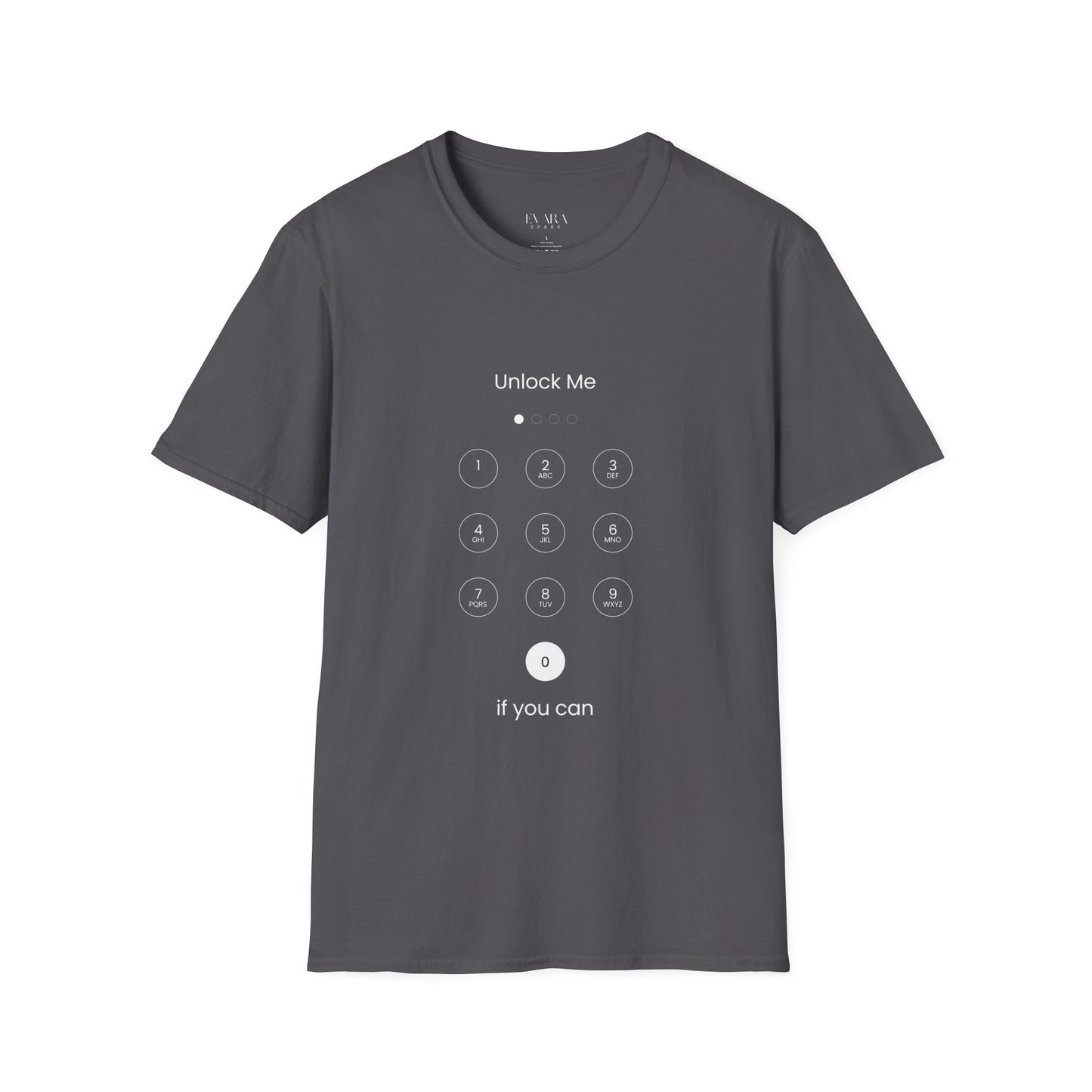 'Unlock Me' Graphic Unisex T-Shirt - Fun Puzzle Tee for Tech Lovers
