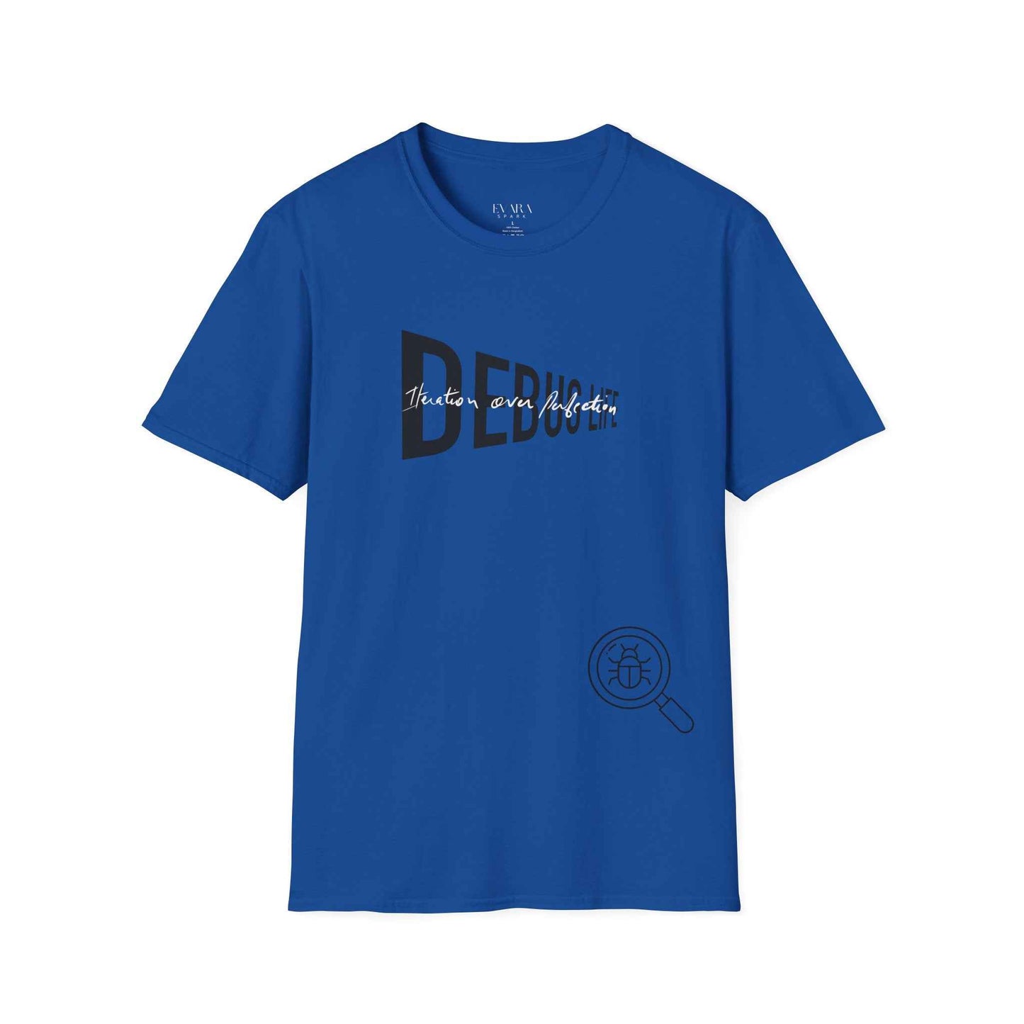 Debug Life T-Shirt-Iteration Over Perfection Graphic Tee