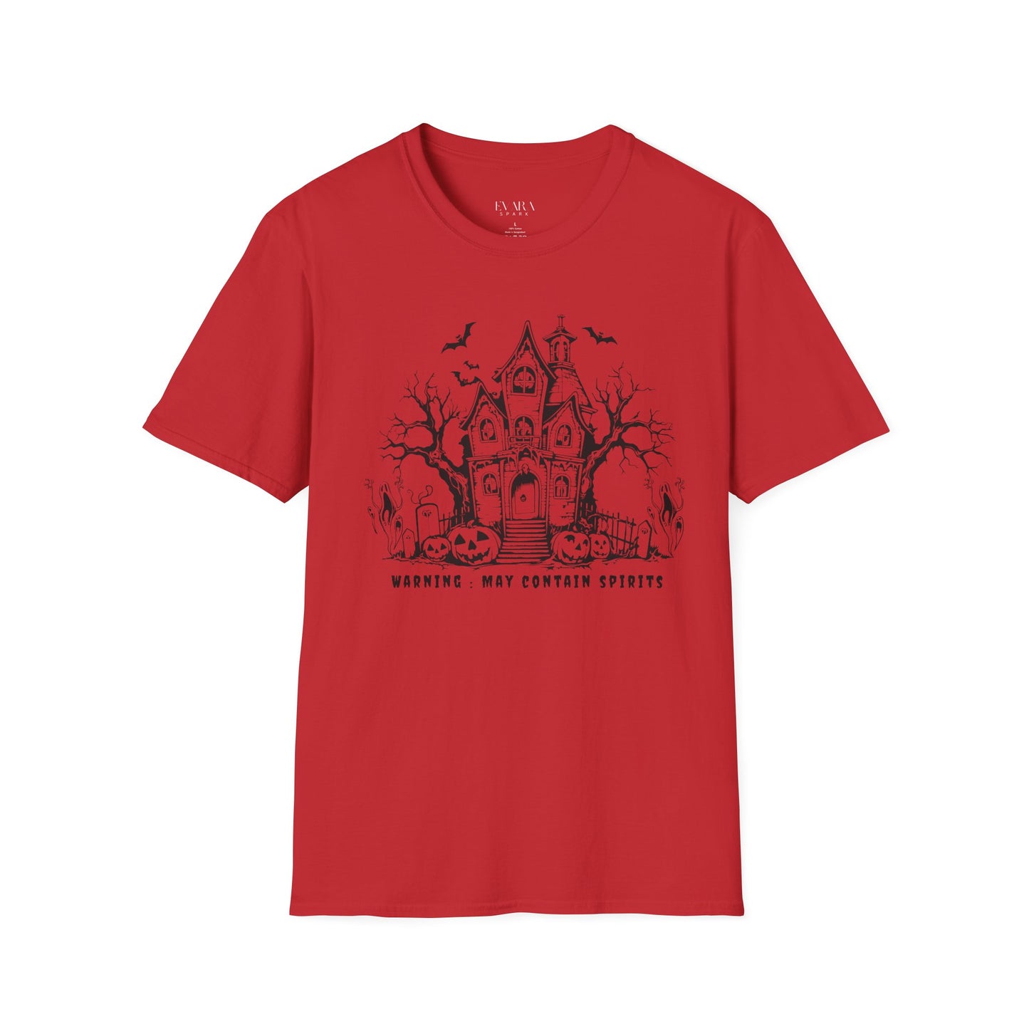 Halloween Ghost House T-Shirt, Spooky Tee for Fall, Trick or Treat Apparel