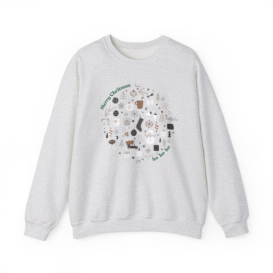 Christmas Merry Unisex Sweatshirt - Crewneck