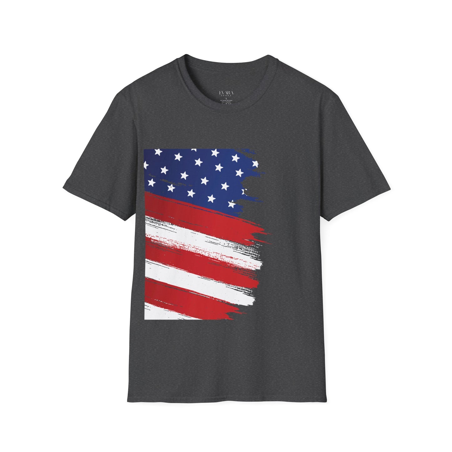 American Flag Brushstroke T-Shirt