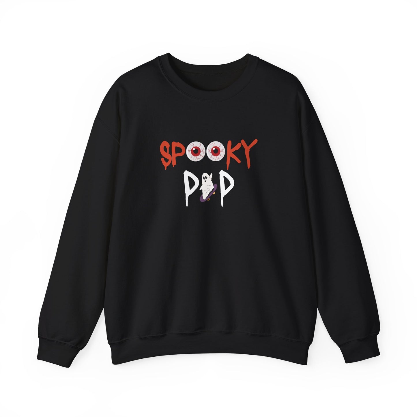 Spooky Dad Sweatshirt for Halloween - Crewneck Sweatshirt