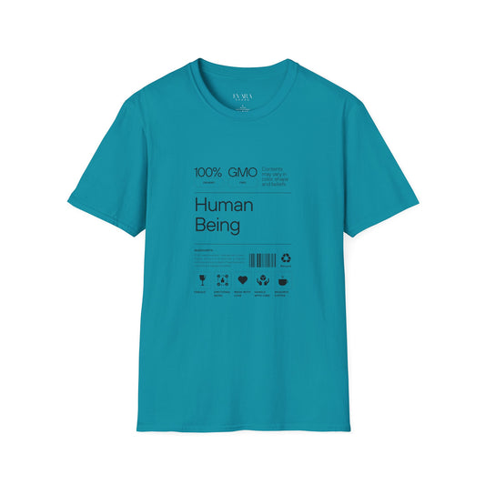 Human Being” unisex t-shirt – humorous graphic tee for daily wear