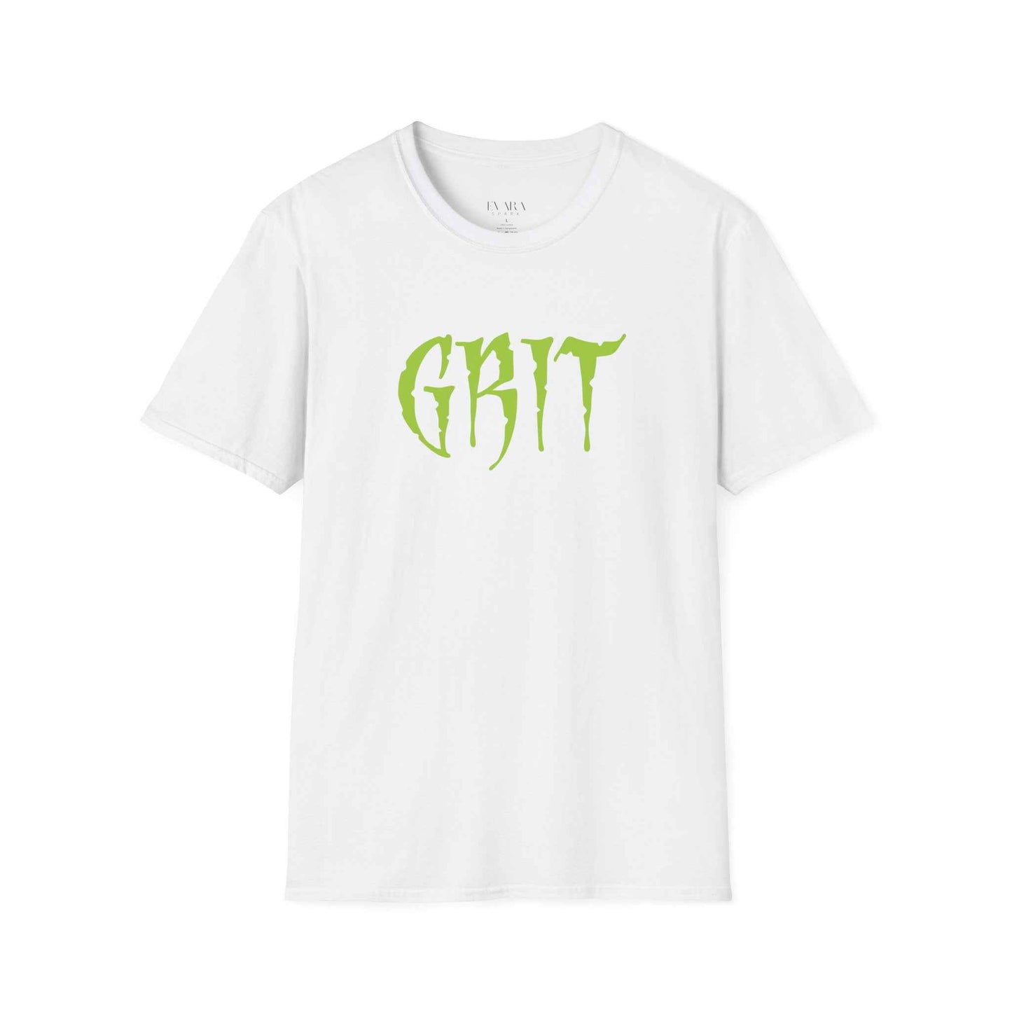 GRIT Men’s Graphic T-Shirt-Bold Motivational Streetwear by Evara Spark