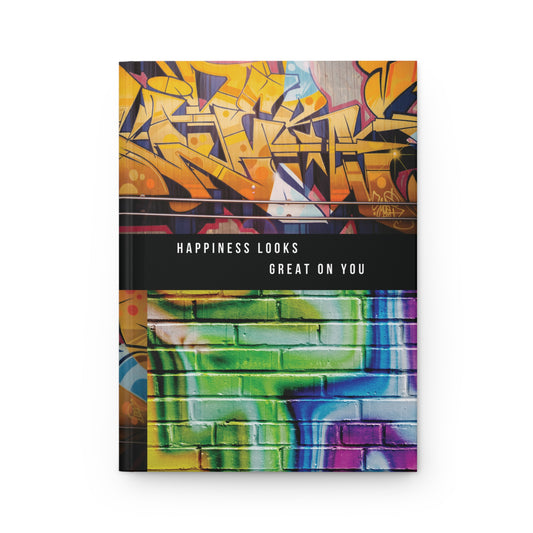 Vibrant Graffiti Hardcover Journal