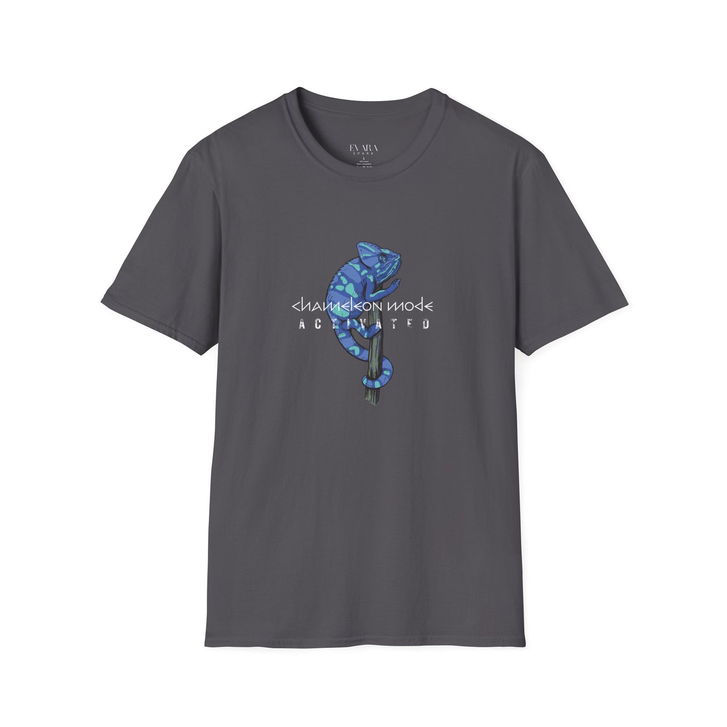 Chameleon Mode Activated Graphic T-Shirt for Men-Trendy Streetwear Tee
