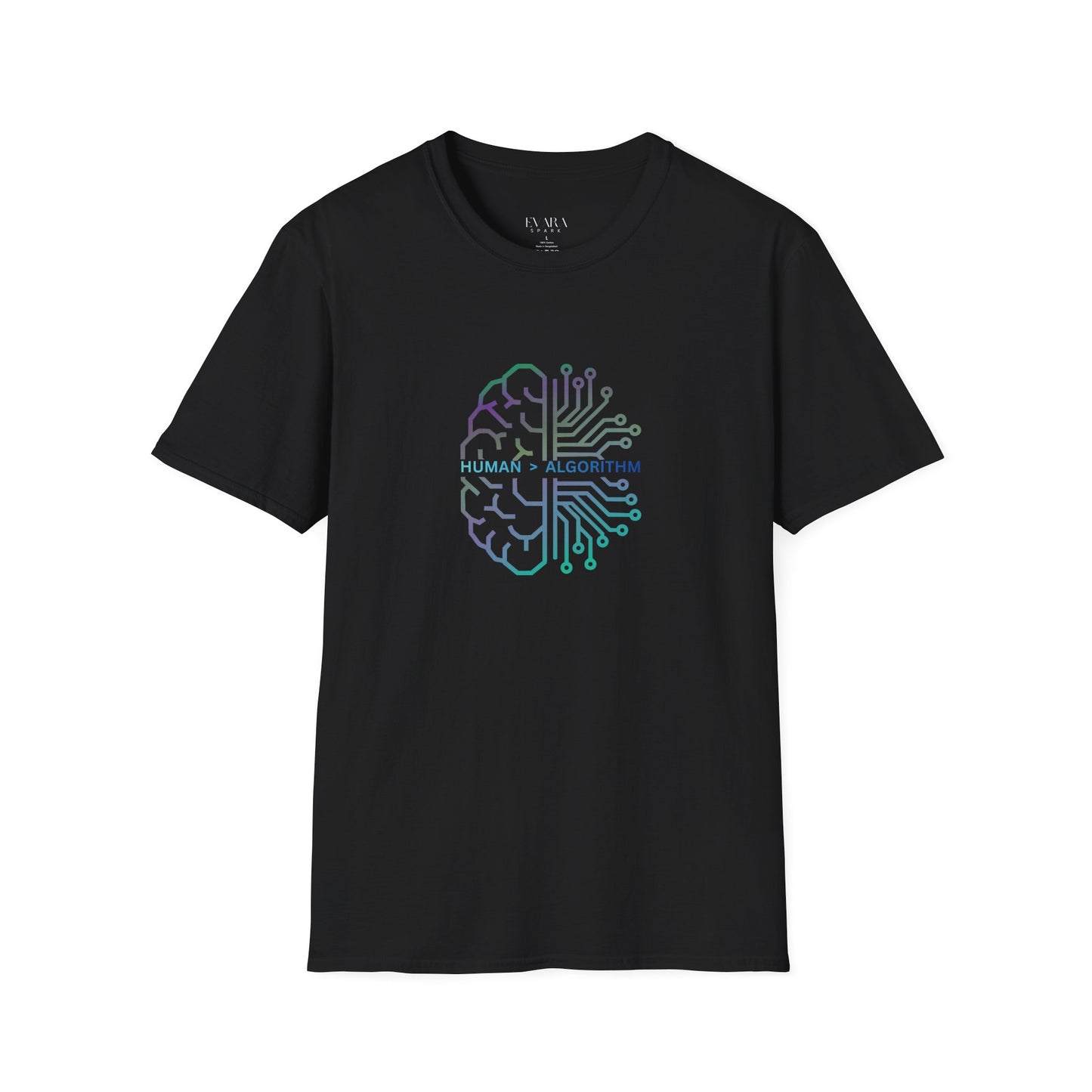 Human > Algorithm Unisex Graphic T-Shirt