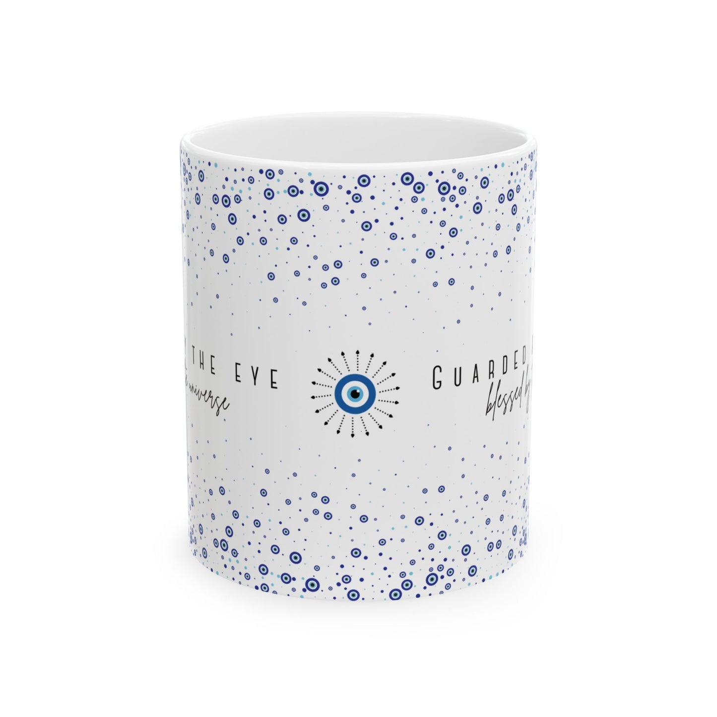 Evil Eye Ceramic Mug 11oz, 15oz