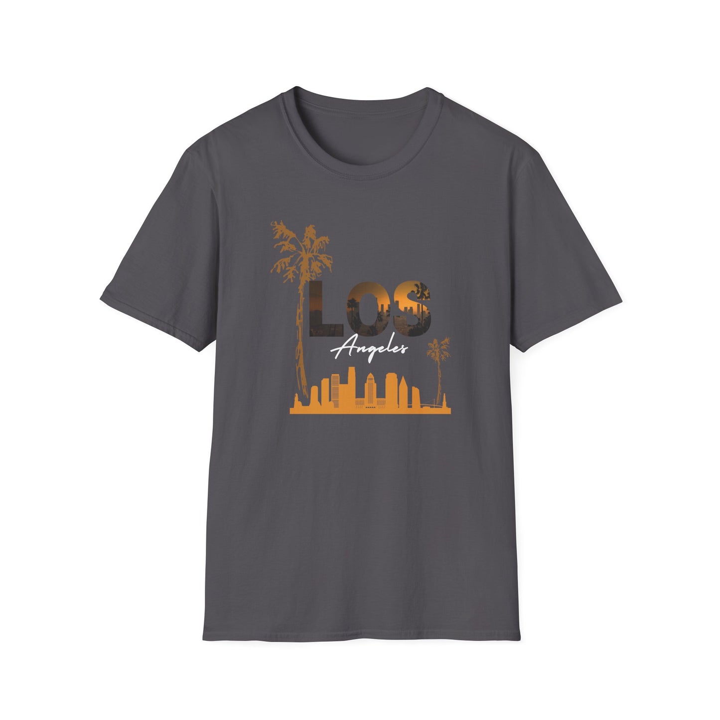 Los Angeles Skyline Graphic T-Shirt - Perfect Summer Wear