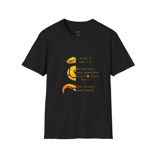 Python Coding T-Shirt – Unisex Soft Cotton Graphic Tee | Digital Soul Collection