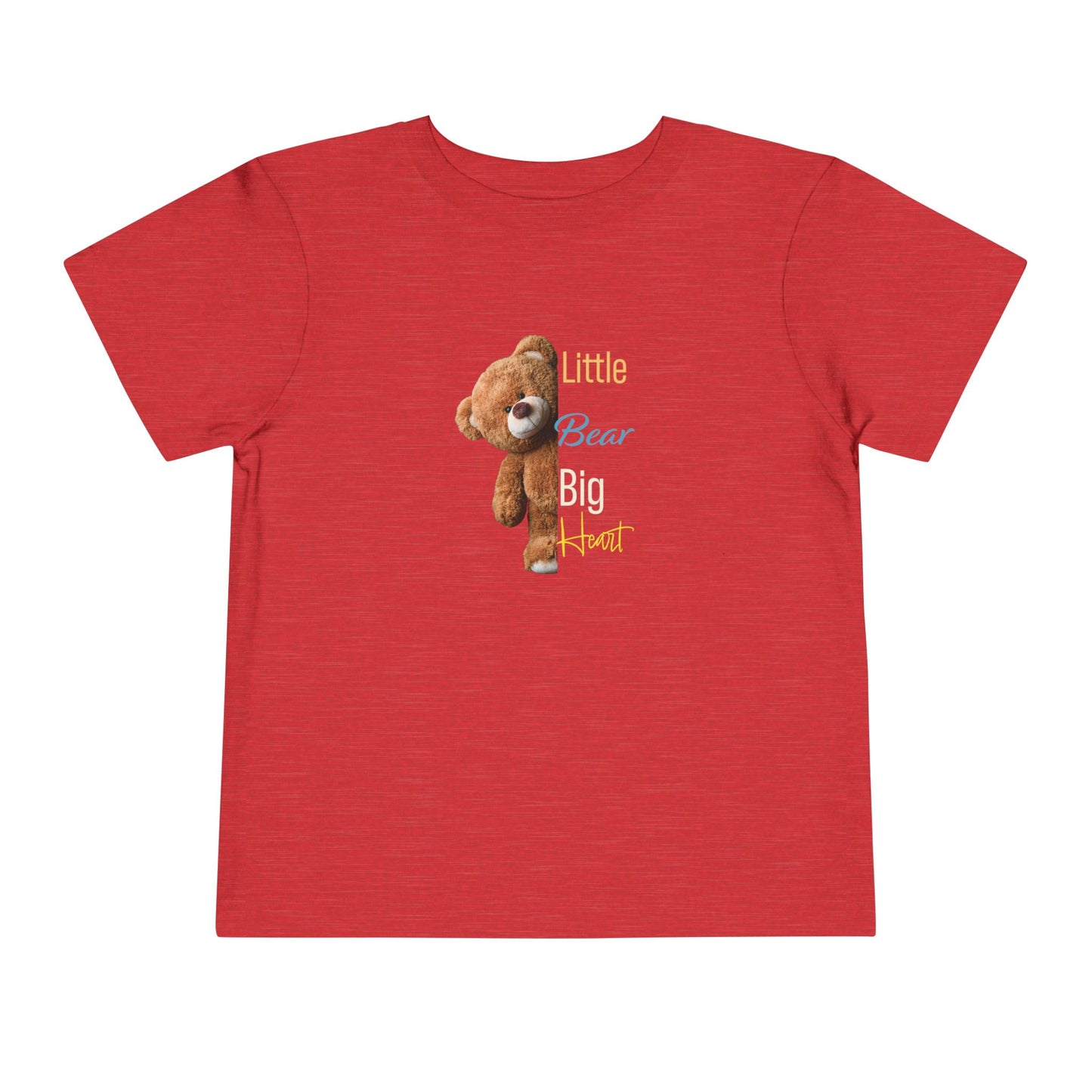 Toddler Short Sleeve Cute Teddy  Tee