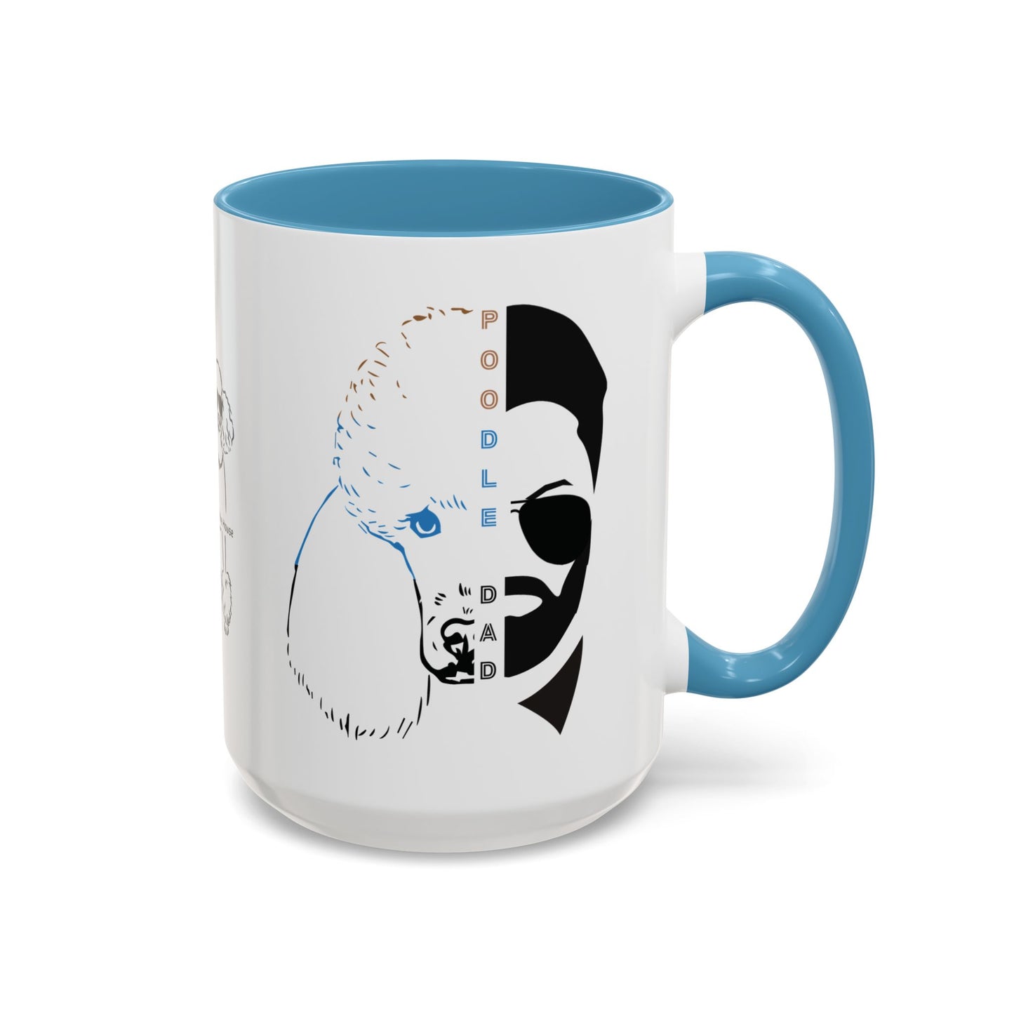 'Poodle Dad' Ceramic Mug