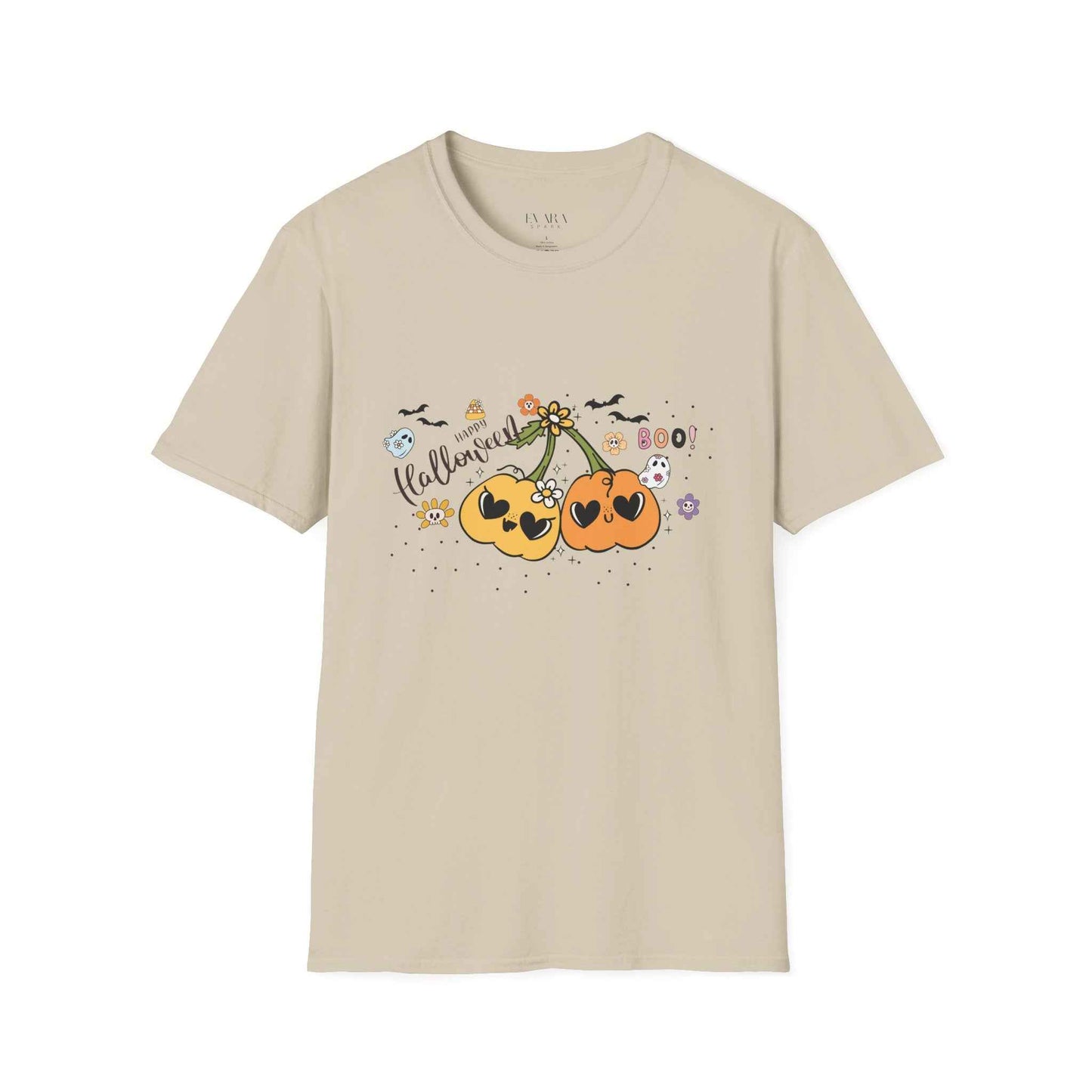 Cozy Ghost Halloween T-Shirt