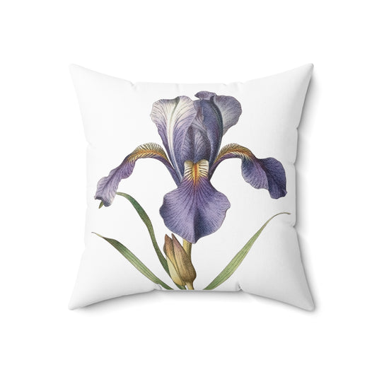 Purple Wildflower Pillow