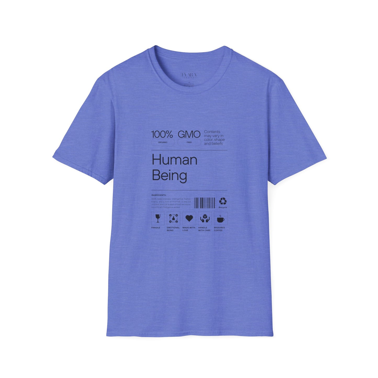 'Human Being' Unisex T-Shirt - Funny Graphic Tee for Everyday Wear