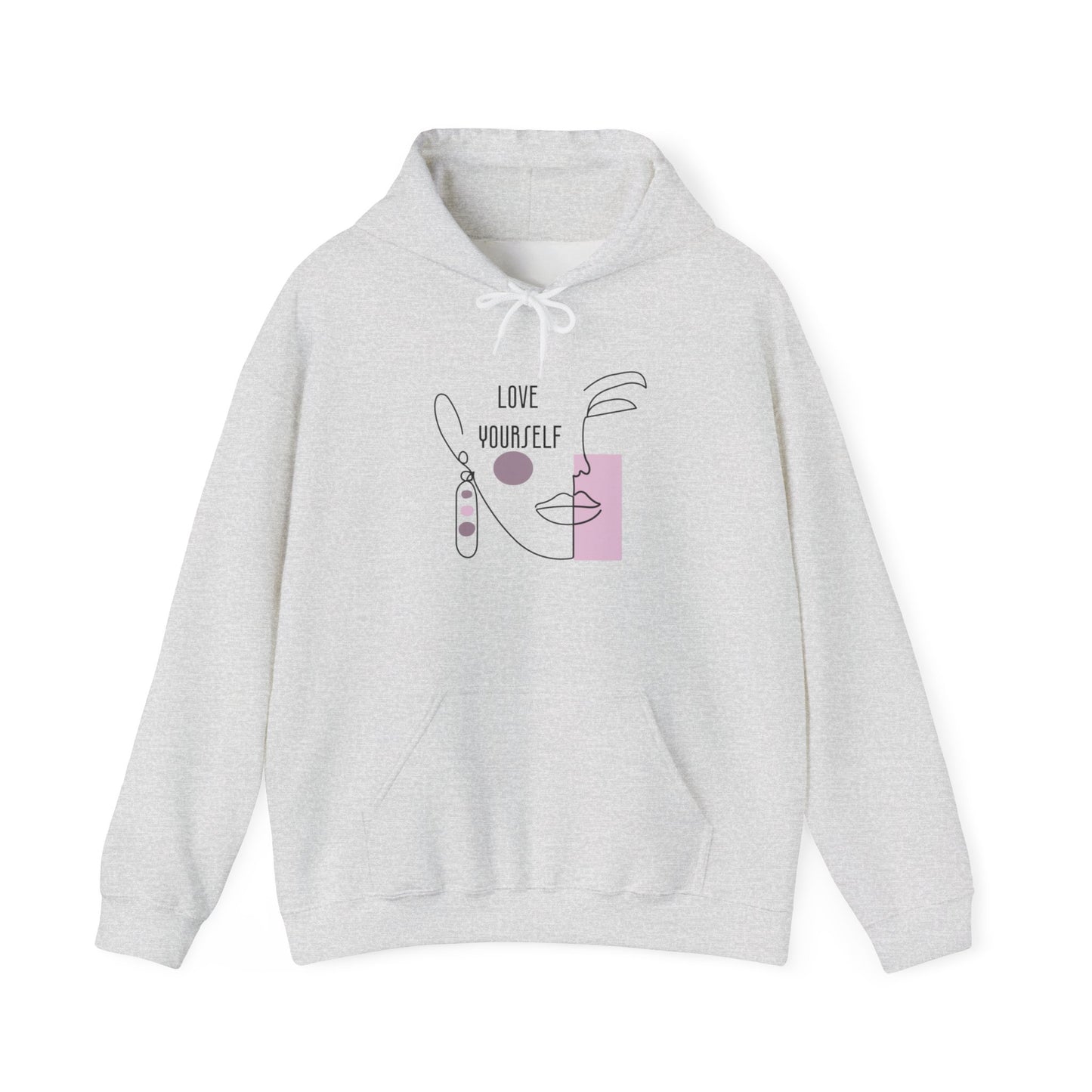 "Love yourself" Hooded Sweatshirt