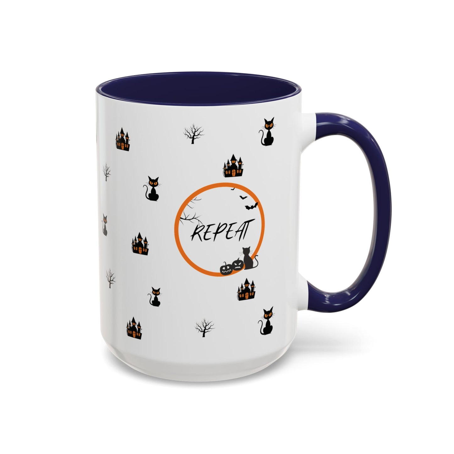 'Sip, Scare, Repeat'  Mug (11, 15oz)