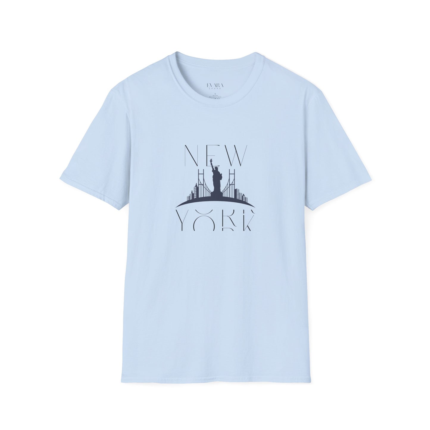 New York Skyline Men T-Shirt - Perfect for Travel Lovers and City Explorers