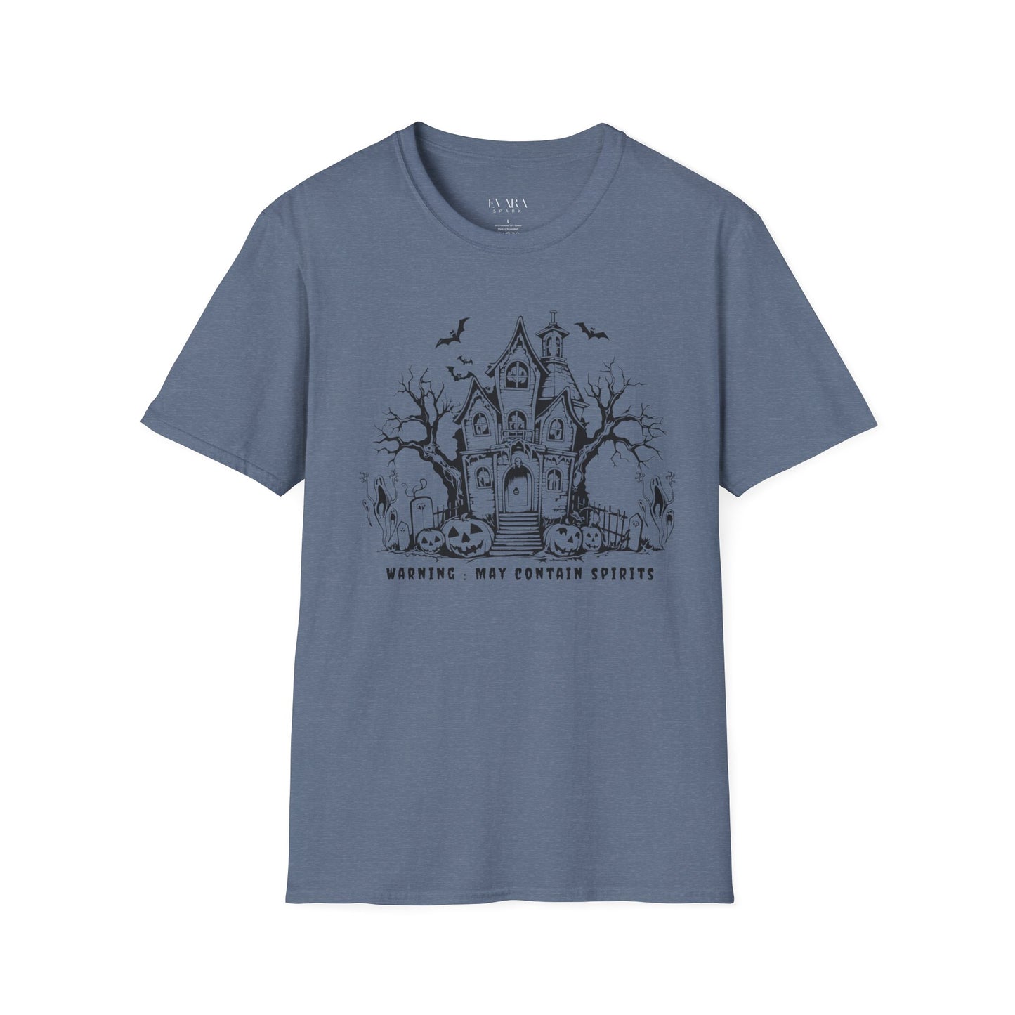 Halloween Ghost House T-Shirt, Spooky Tee for Fall, Trick or Treat Apparel