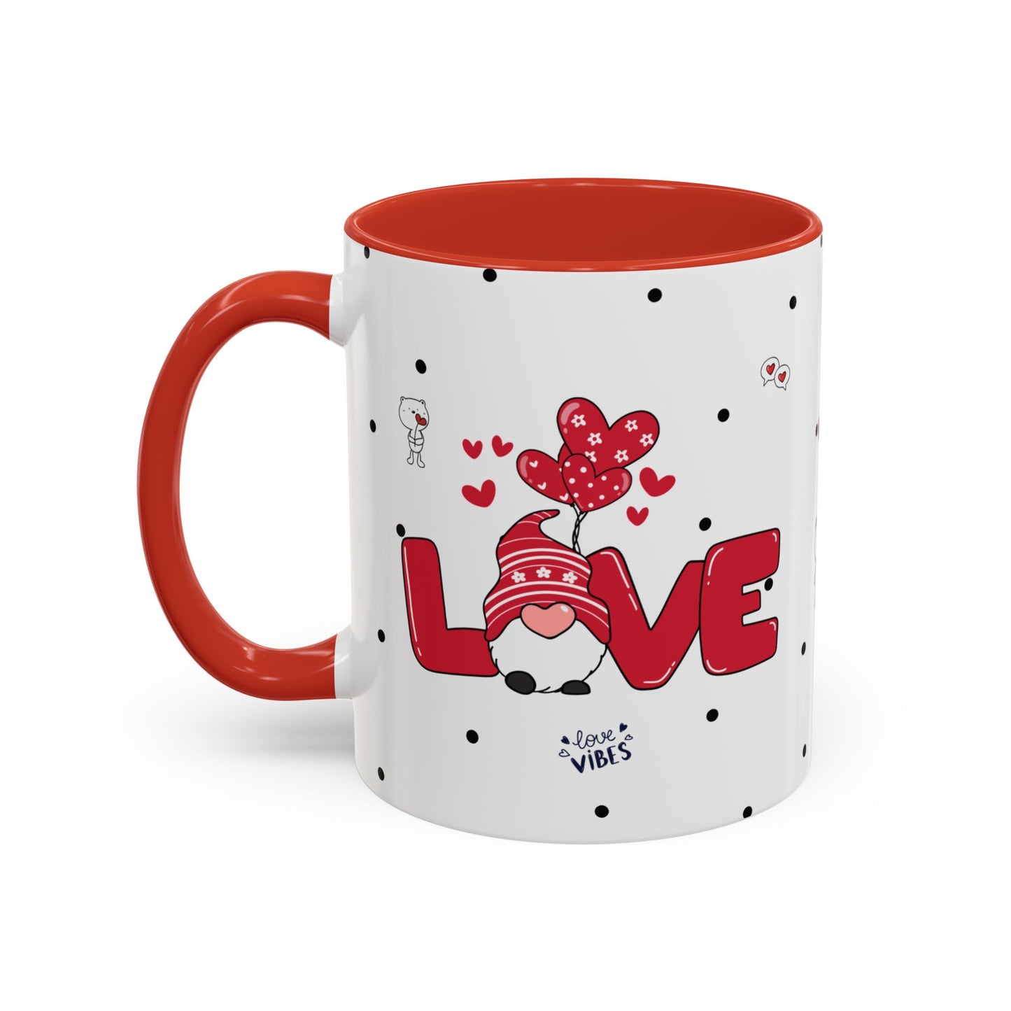 Valentine 'Love Vibes' Coffee Mug