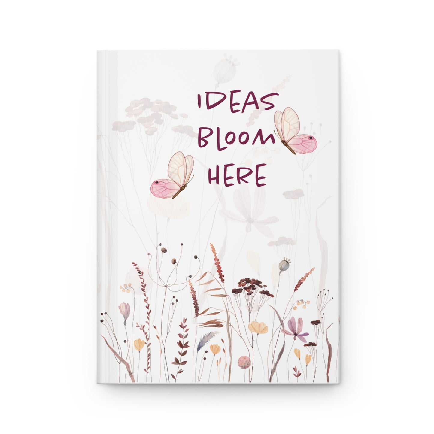 Floral Hardcover Journal