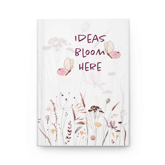 Floral Hardcover Journal