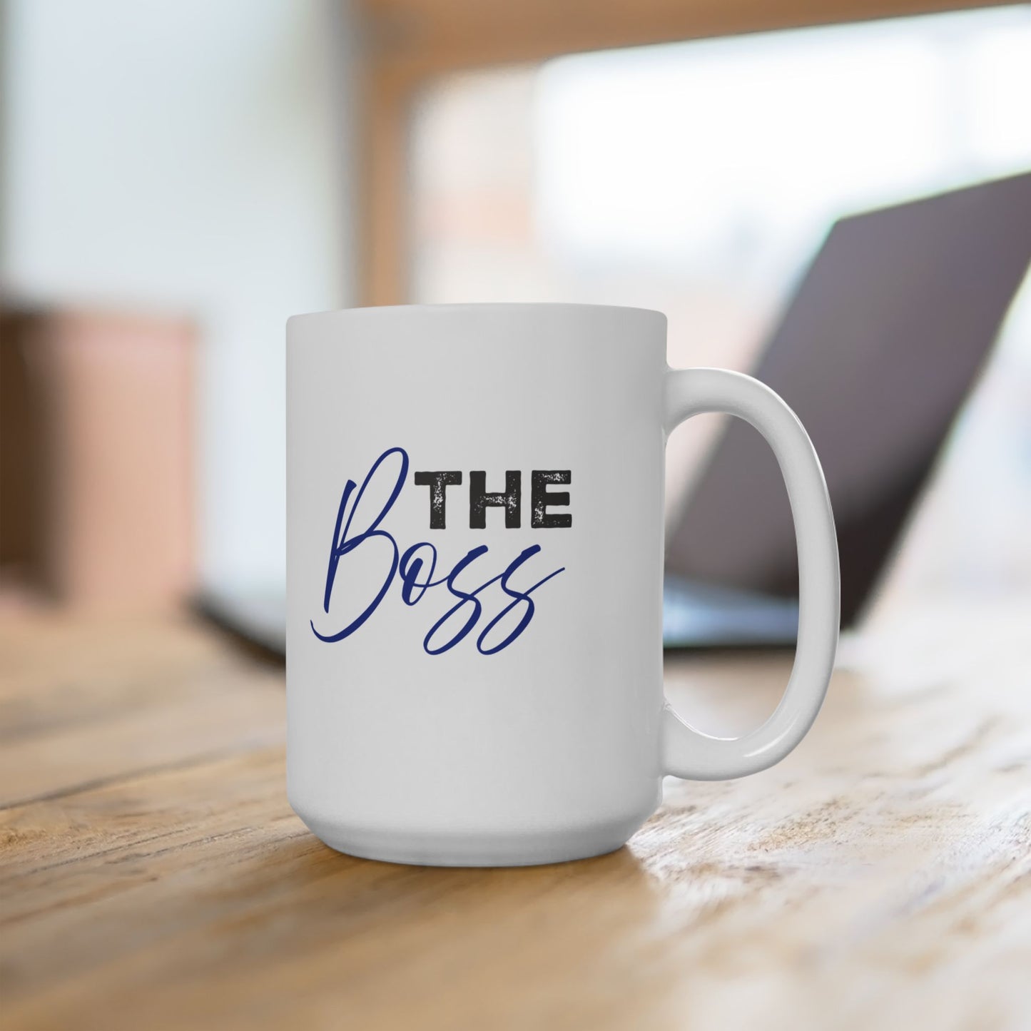 "The Boss" Ceramic Mug, (11oz, 15oz)