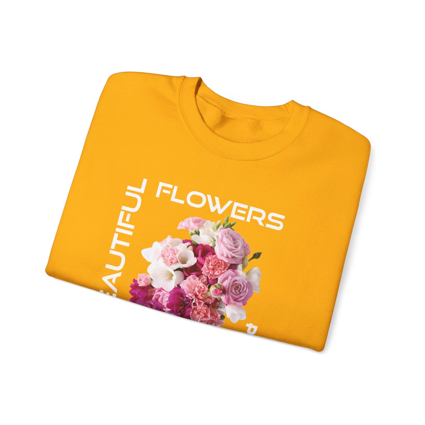 Beautiful Flowers Crewneck Sweatshirt