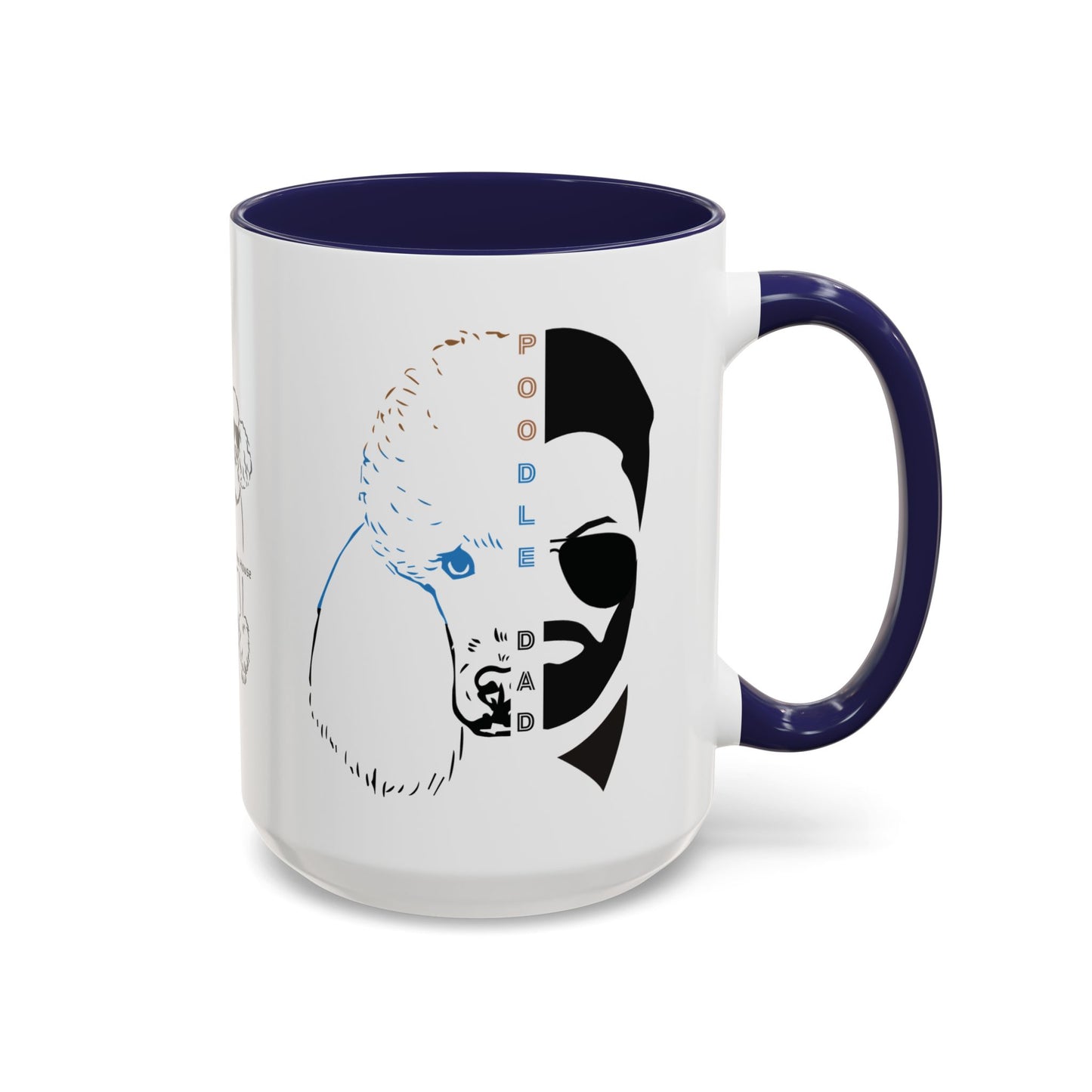 'Poodle Dad' Ceramic Mug