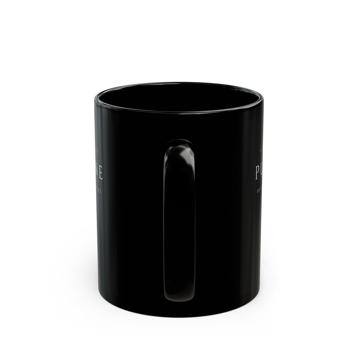 "You Are My Favorite Punchline" Valentine Black Mug 11oz/15oz